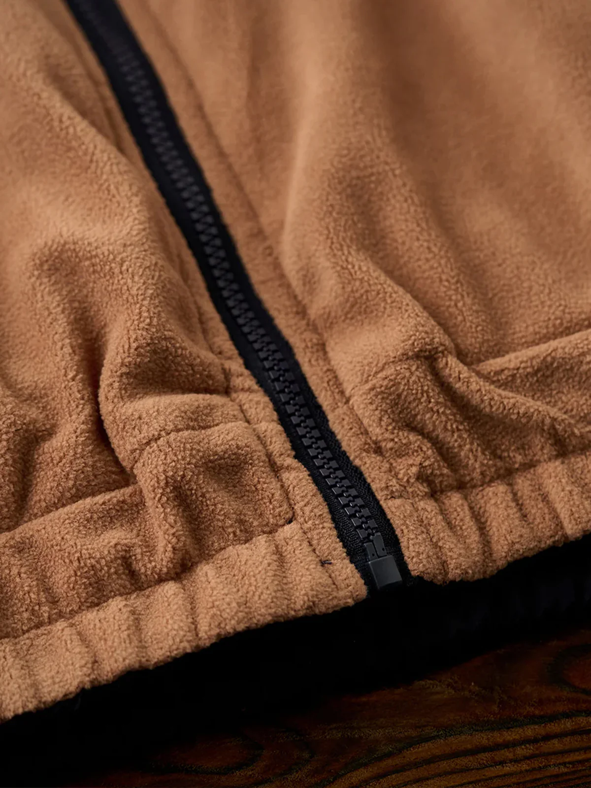 Reversible Stand Collar Jacket with Mini Chest Embroidery - Image 23