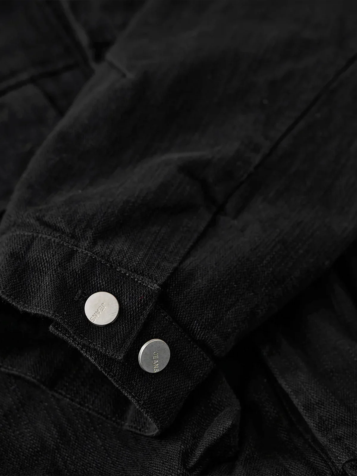 Mixed-Material Hunting Jacket with Leather-Effect Collar - Image 17