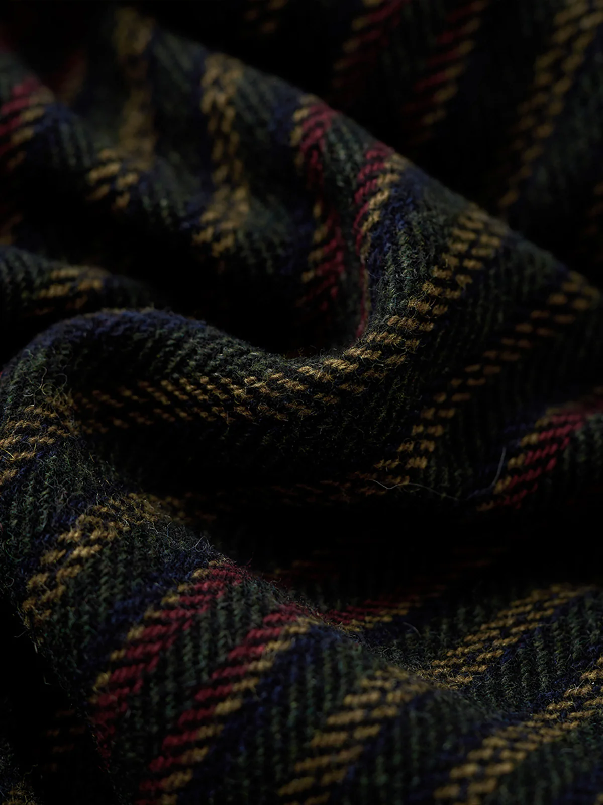 Retro-Style Brushed Stripe Jacquard Vest - Image 13