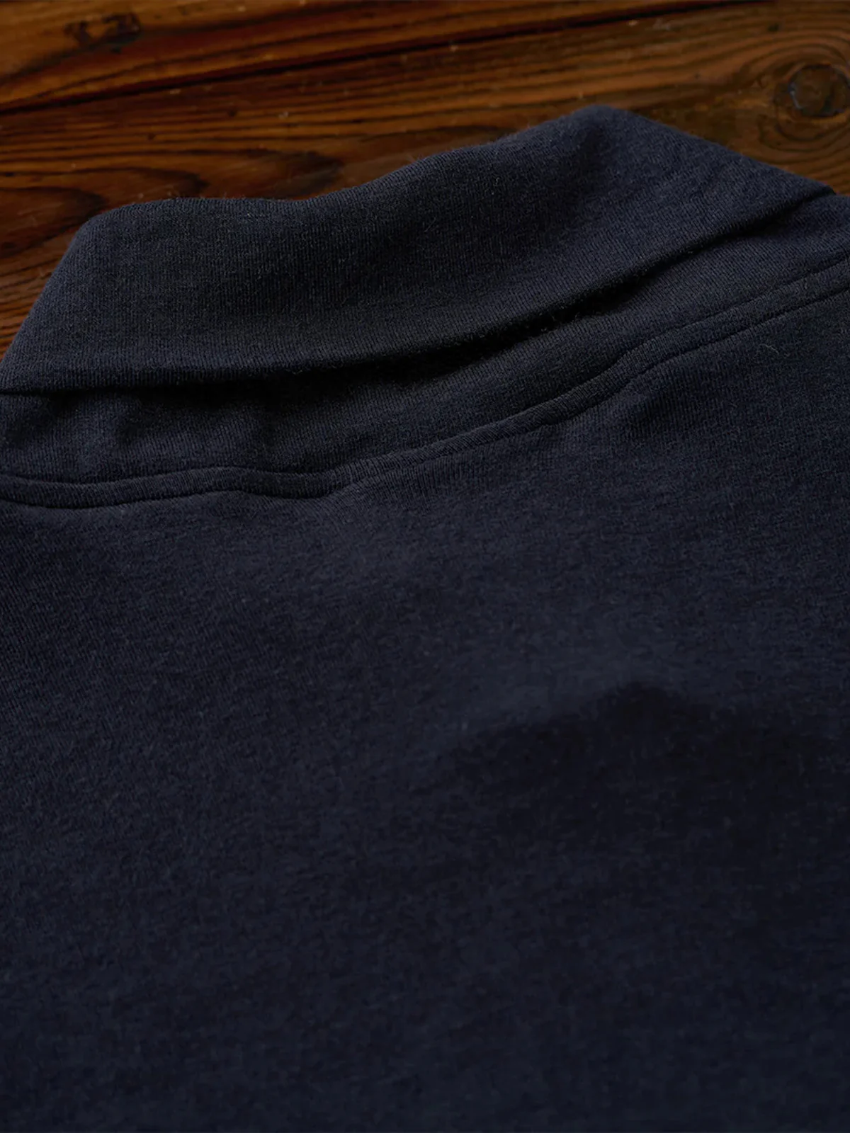 260g Heavyweight Brushed High-Neck Long Sleeve T-Shirt - Image 11