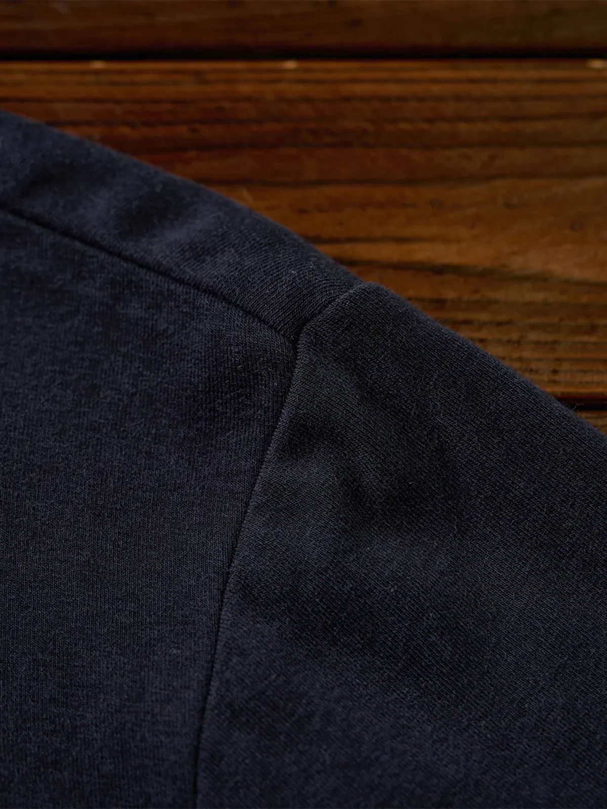 260g Heavyweight Brushed High-Neck Long Sleeve T-Shirt - Image 14