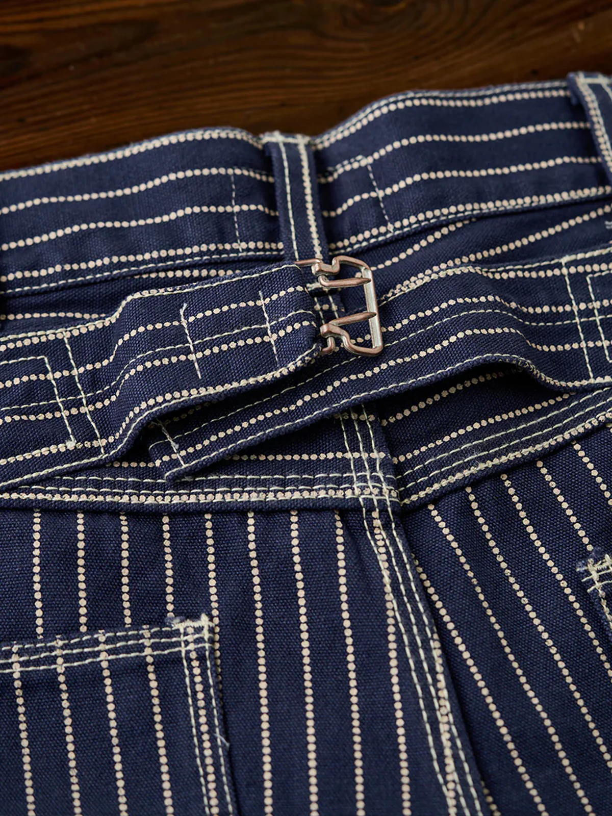 Washed Denim Pants – Wabash Stripe & Solid 3 Colors - Image 12