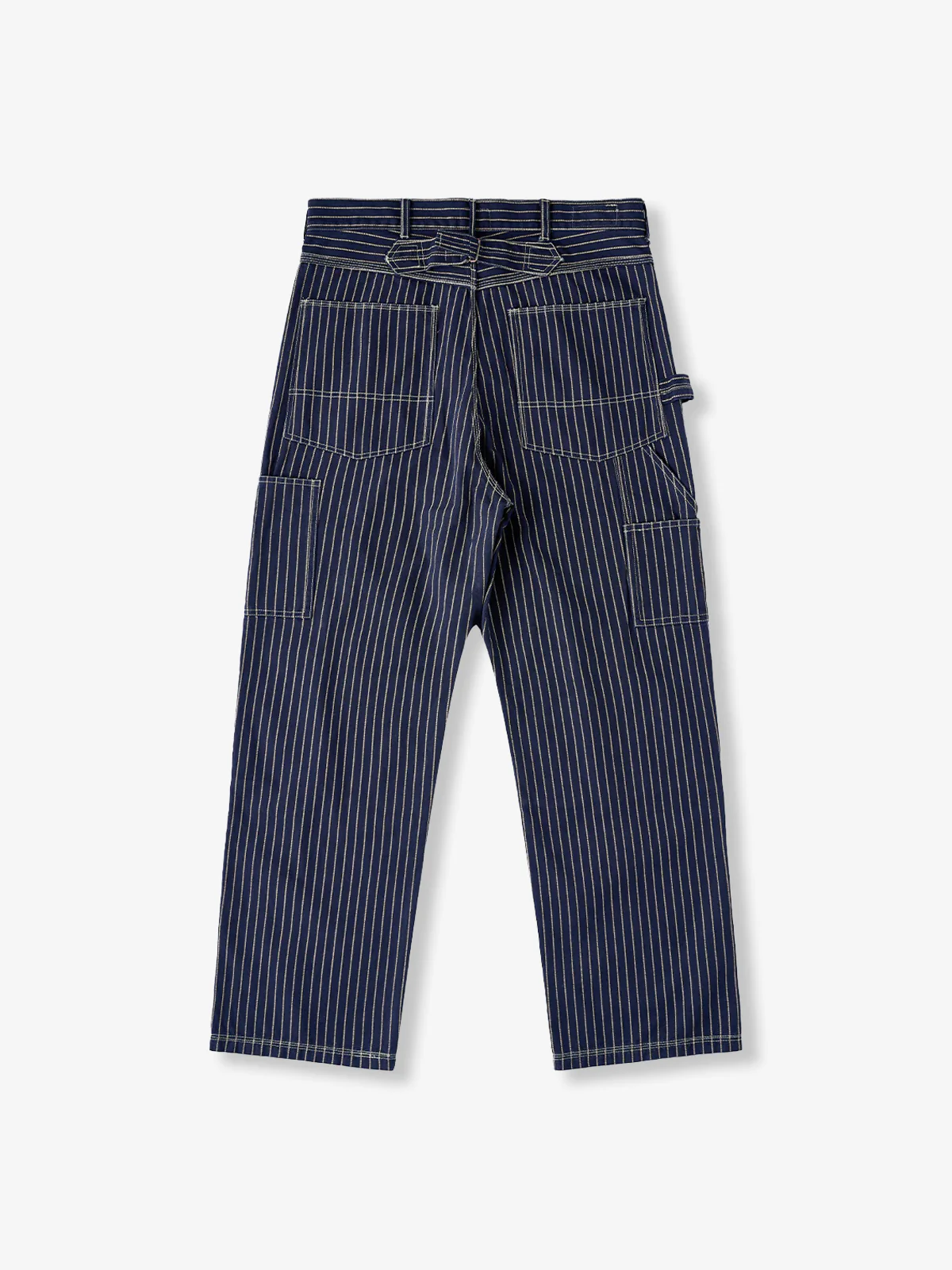 Washed Denim Pants – Wabash Stripe & Solid 3 Colors - Image 4
