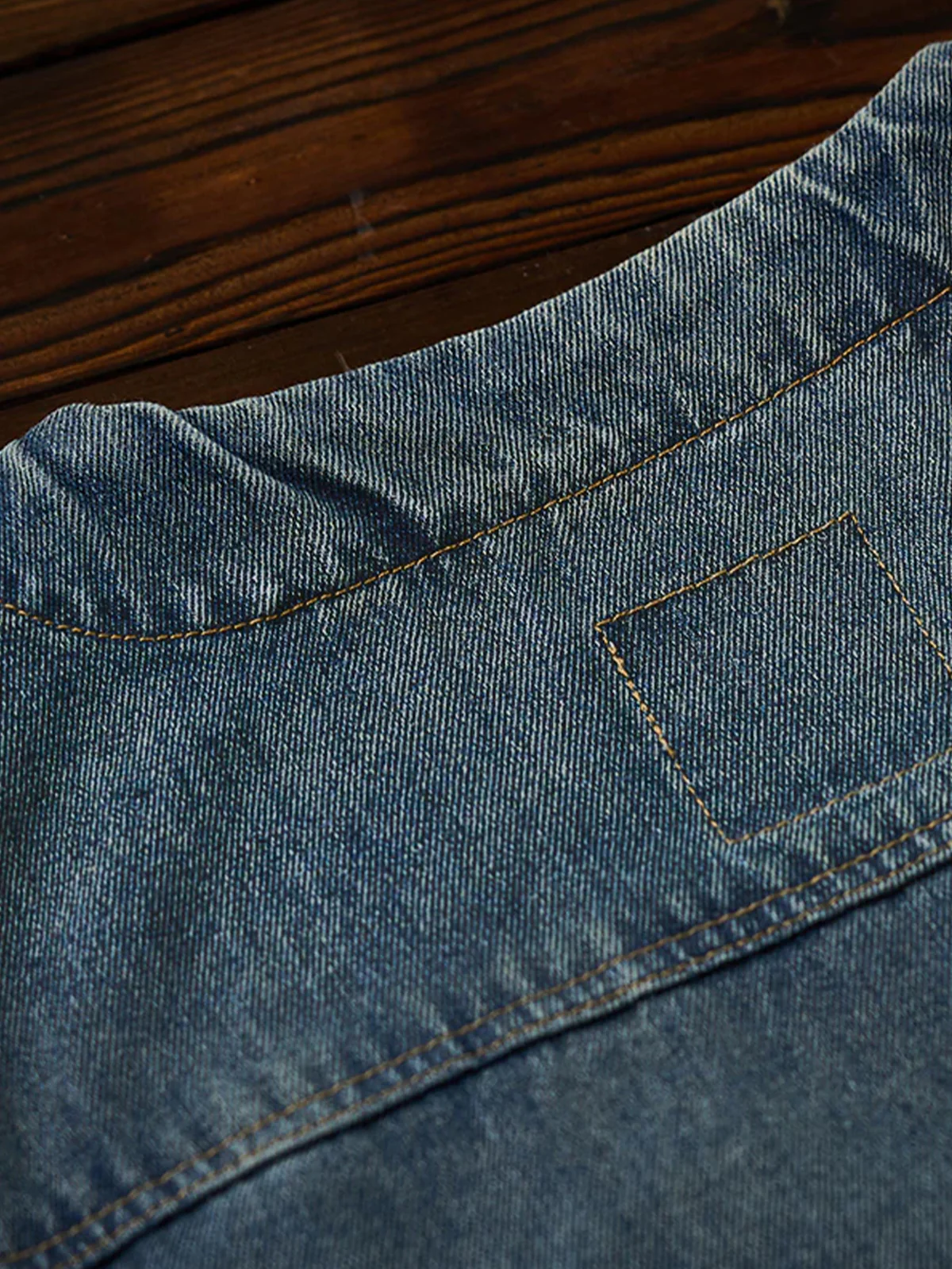 Ethnic Pattern Denim Vest - Image 14