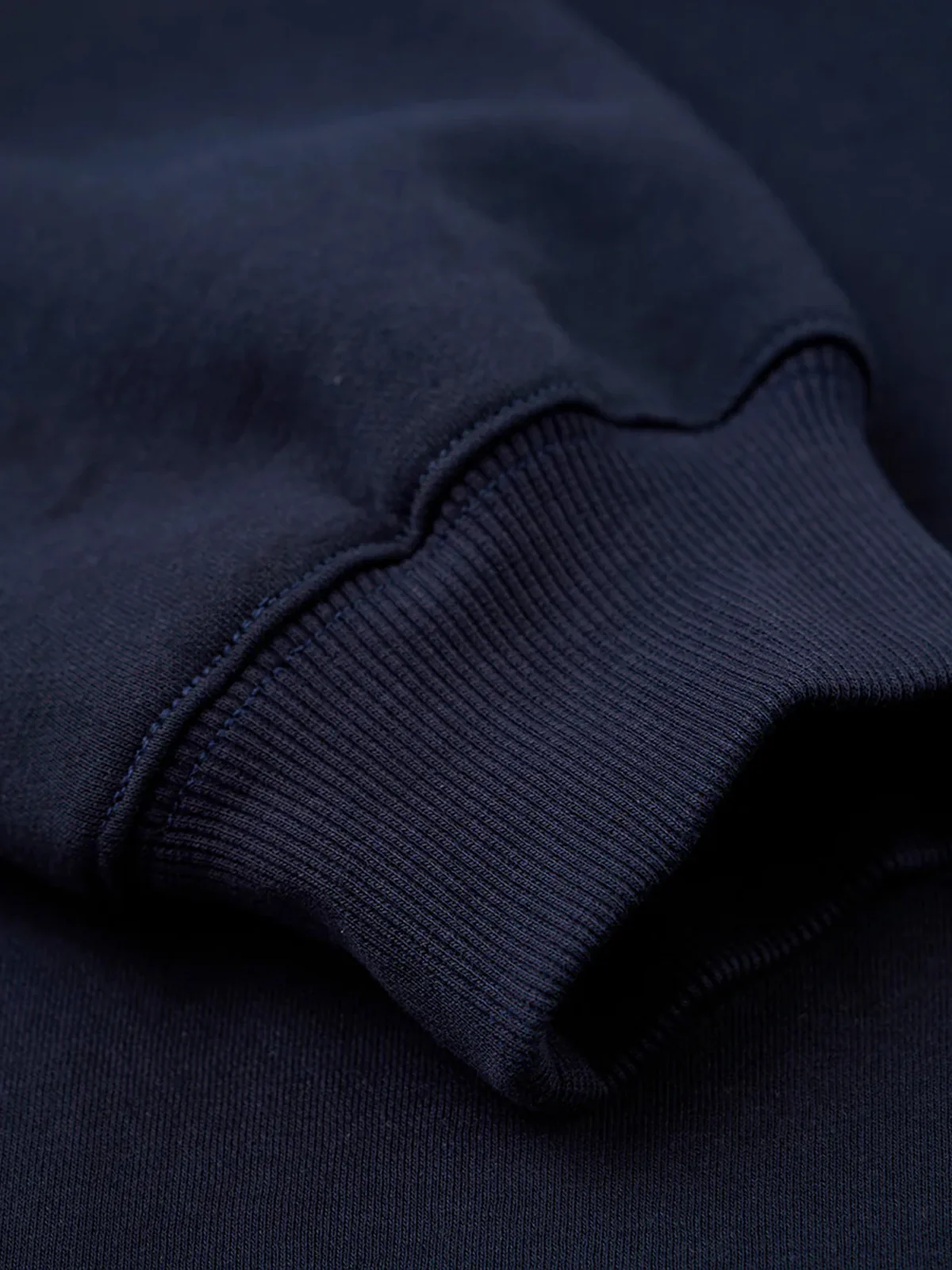 "KaraKu" Embroidery  Elbow Suede Patches Brushed Cotton Sweatshirt - Image 20