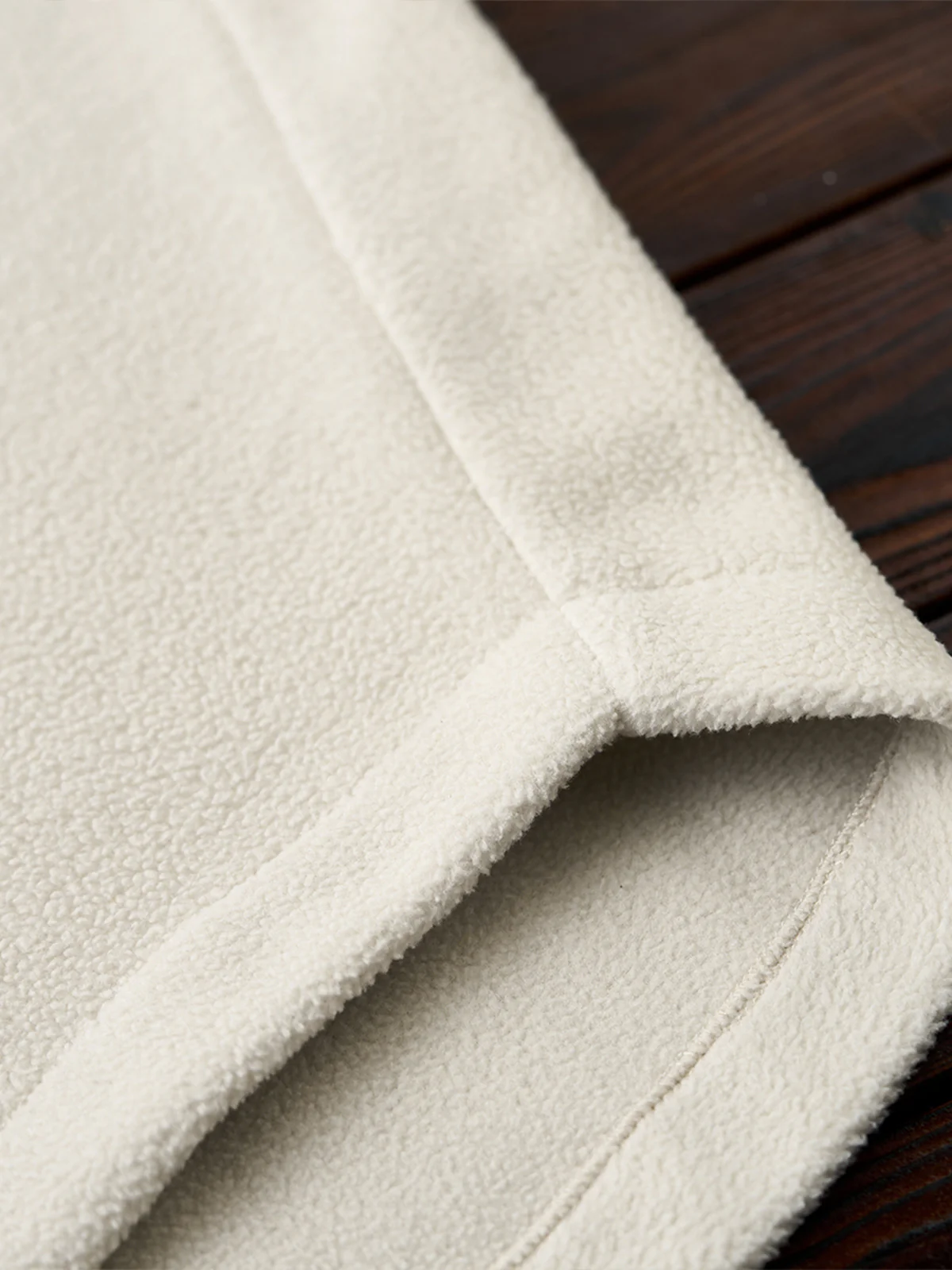 Brushed Fleece Shirt with Turquoise-Style Buttons - Image 16