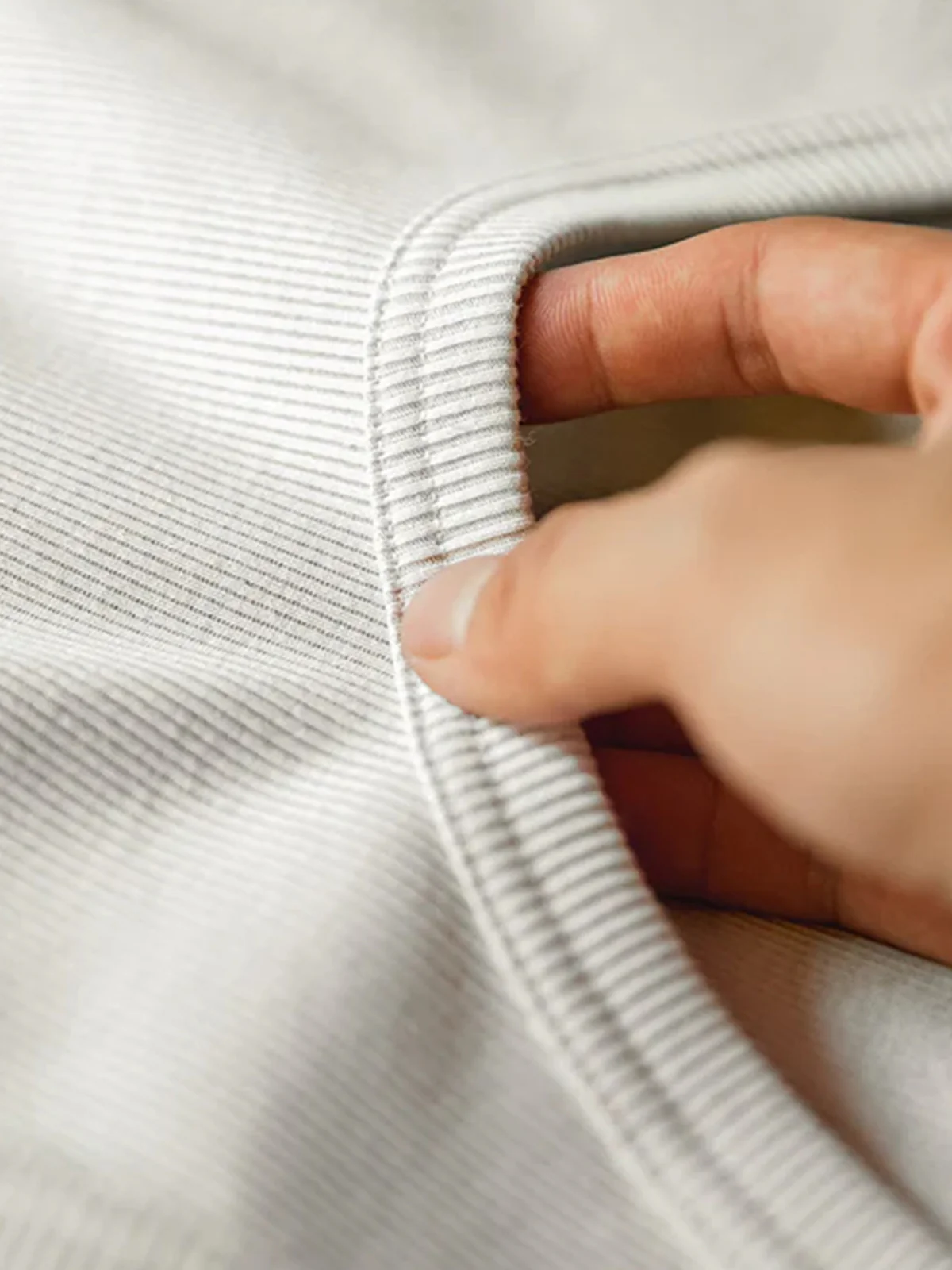 Cotton Plain Ribbed Tank Top - Image 7