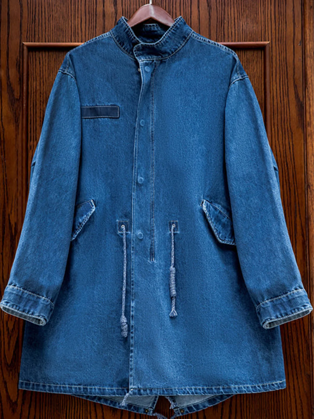 M-65 Modified Denim Fishtail Parker - Image 3