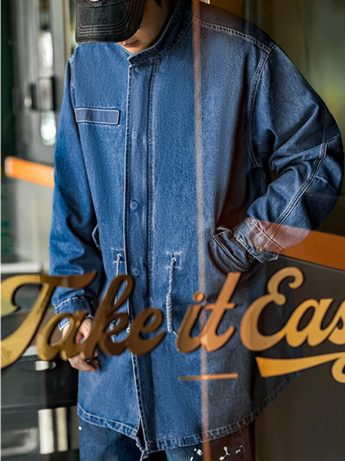 M-65 Modified Denim Fishtail Parker - Image 4