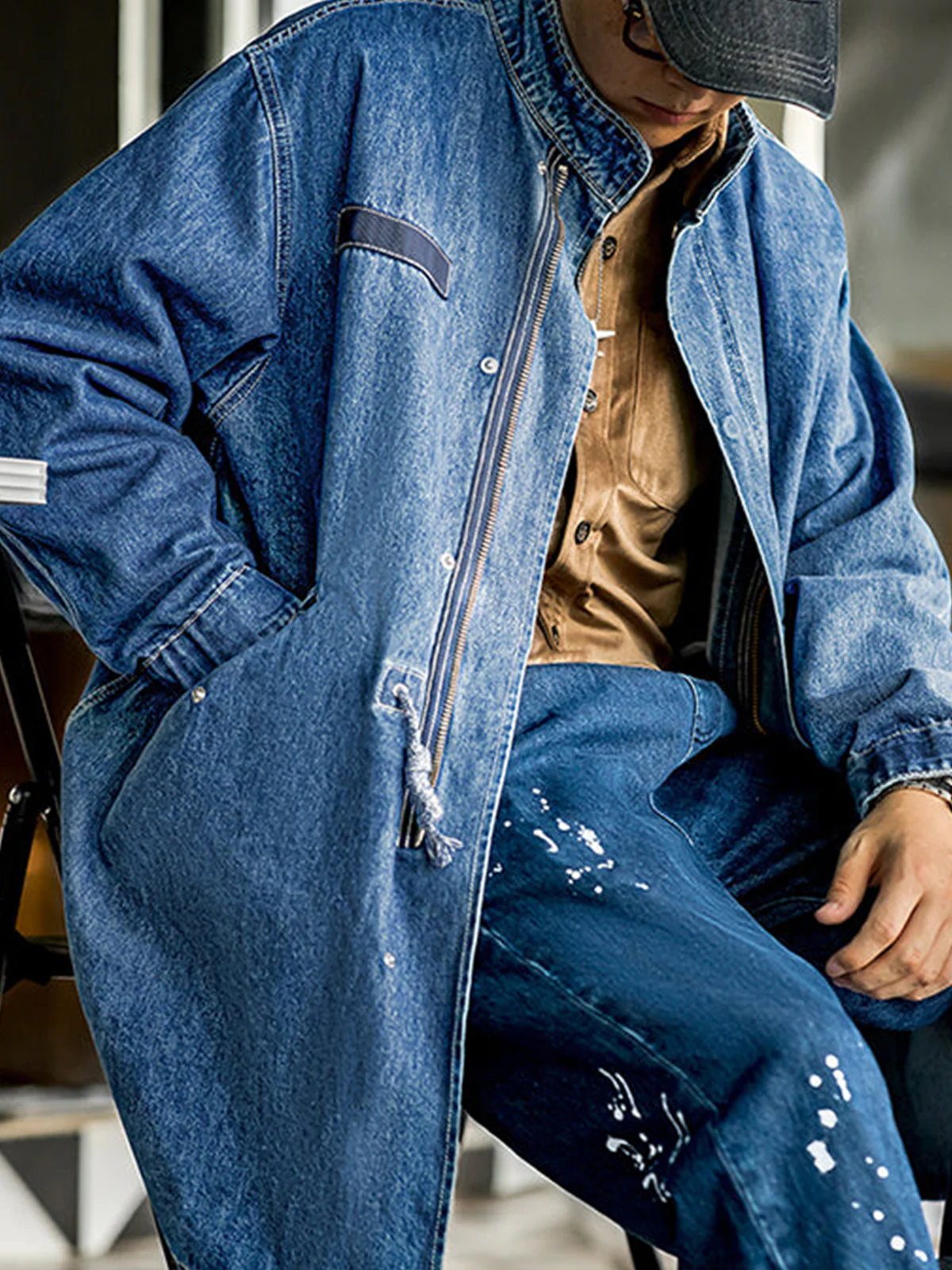 M-65 Modified Denim Fishtail Parker - Image 5