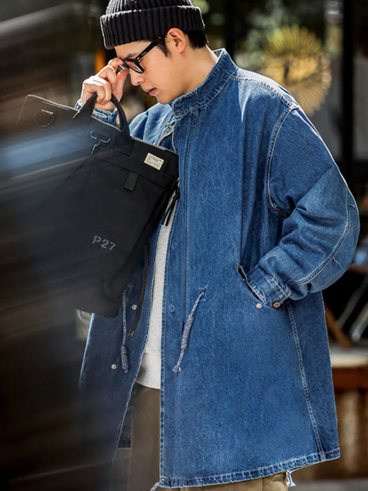 M-65 Modified Denim Fishtail Parker - Image 7