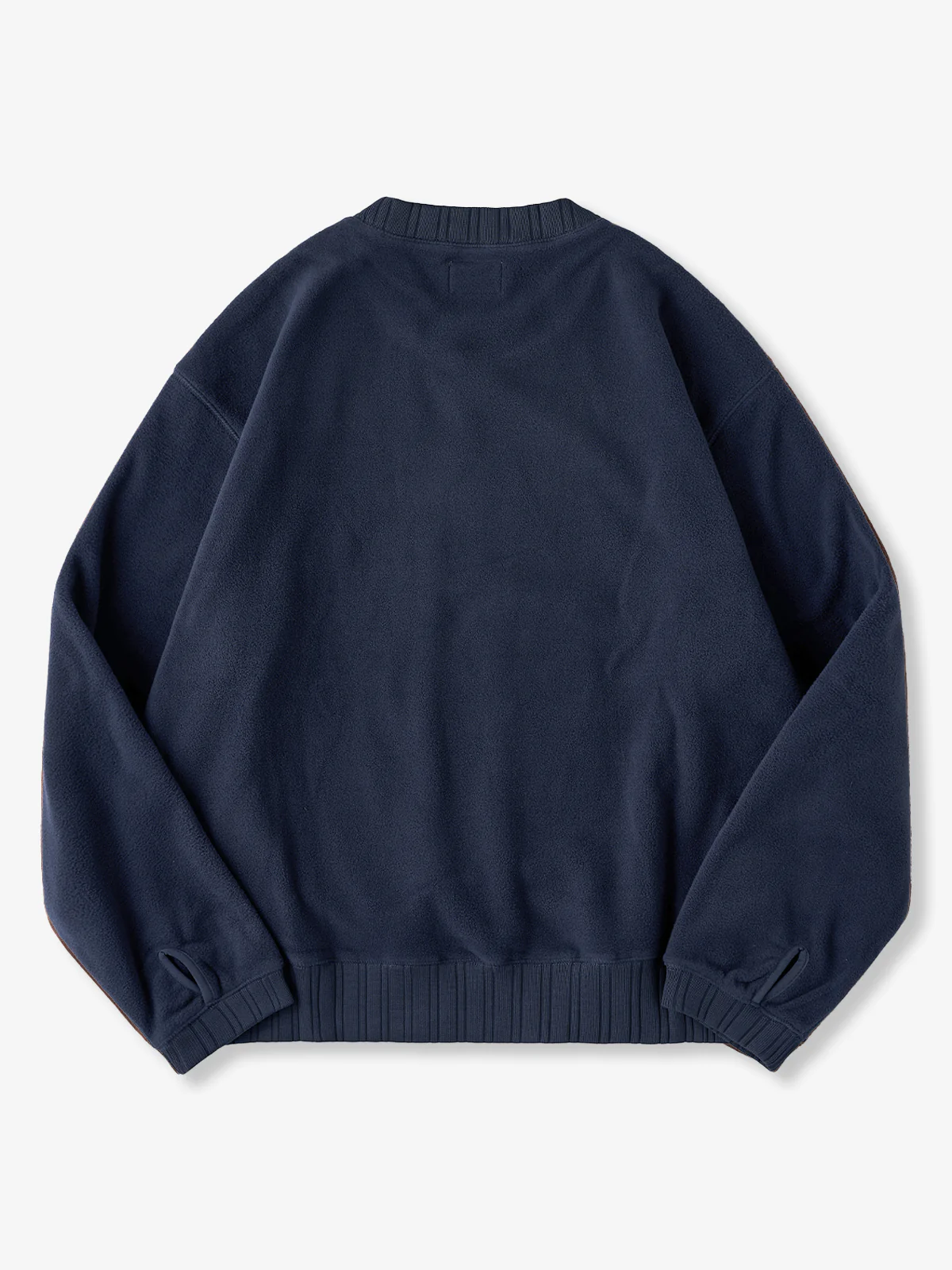 Thumbhole Sleeve Polar Fleece Sweatshirt - Image 4