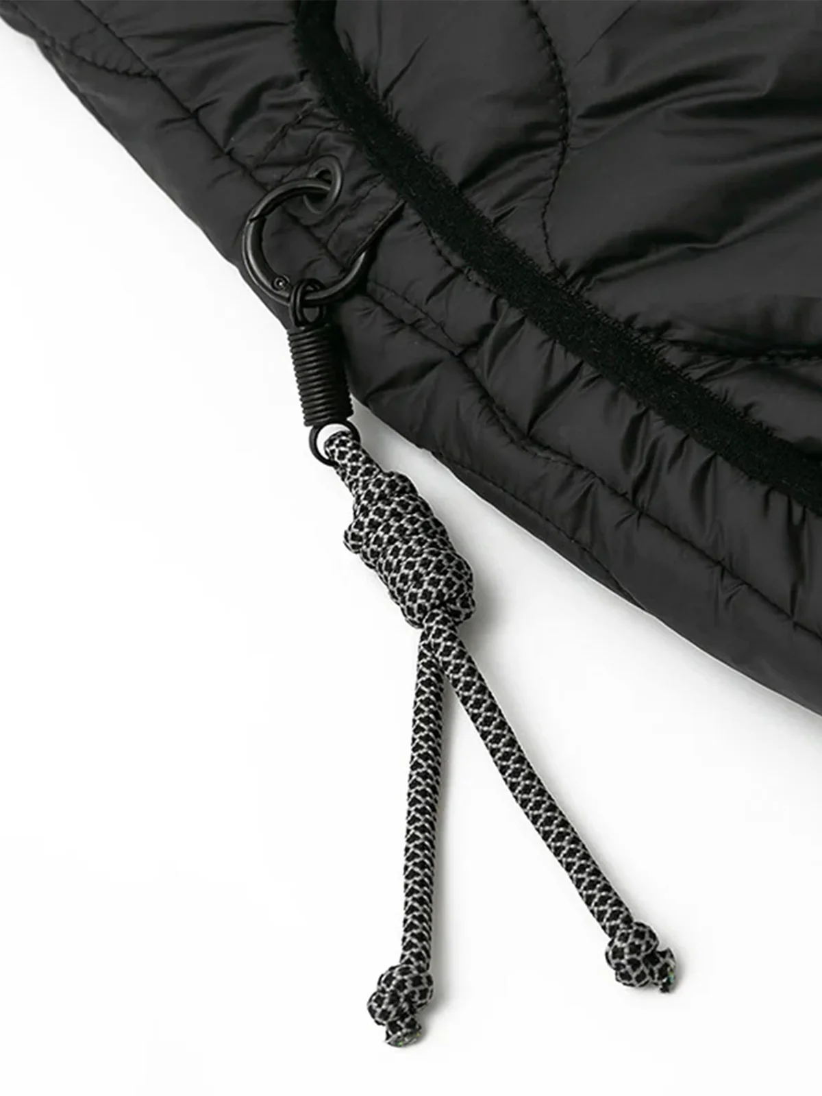 Quilted Vest with Embroidery and Double Zipper - Image 10