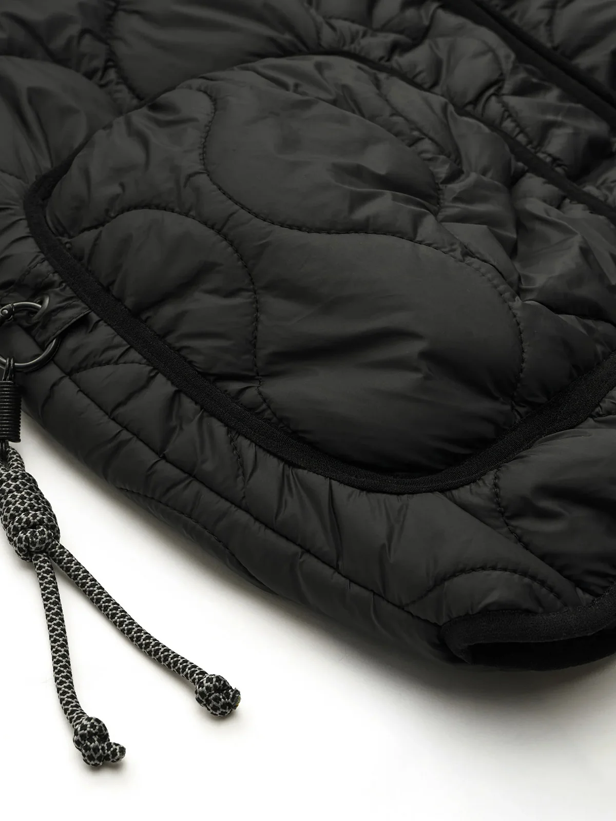 Quilted Vest with Embroidery and Double Zipper - Image 12