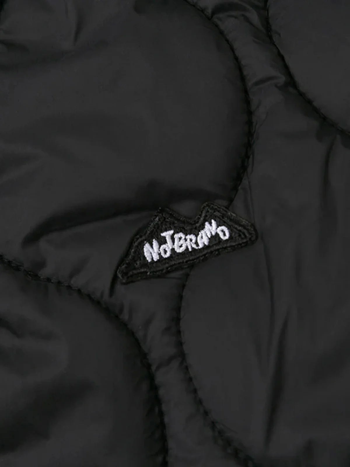 Quilted Vest with Embroidery and Double Zipper - Image 13