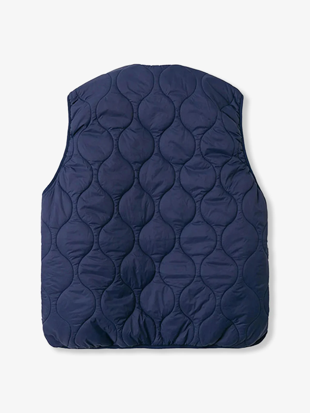 Quilted Vest with Embroidery and Double Zipper - Image 3