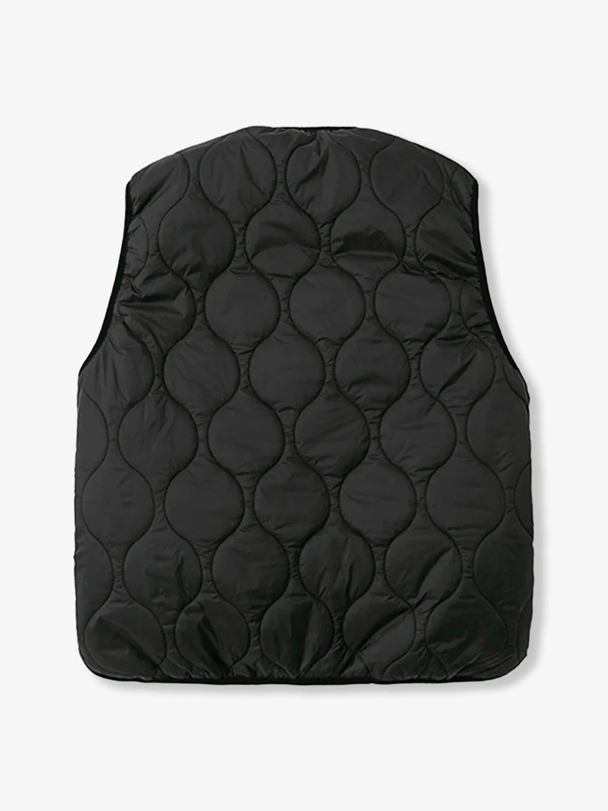 Quilted Vest with Embroidery and Double Zipper - Image 4