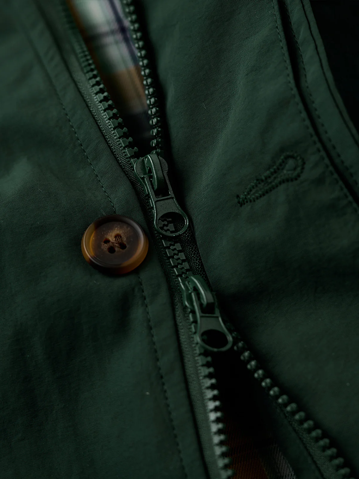 Corduroy-Lined Collar and Cuffs Water-Repellent Hunting Jacket - Image 21