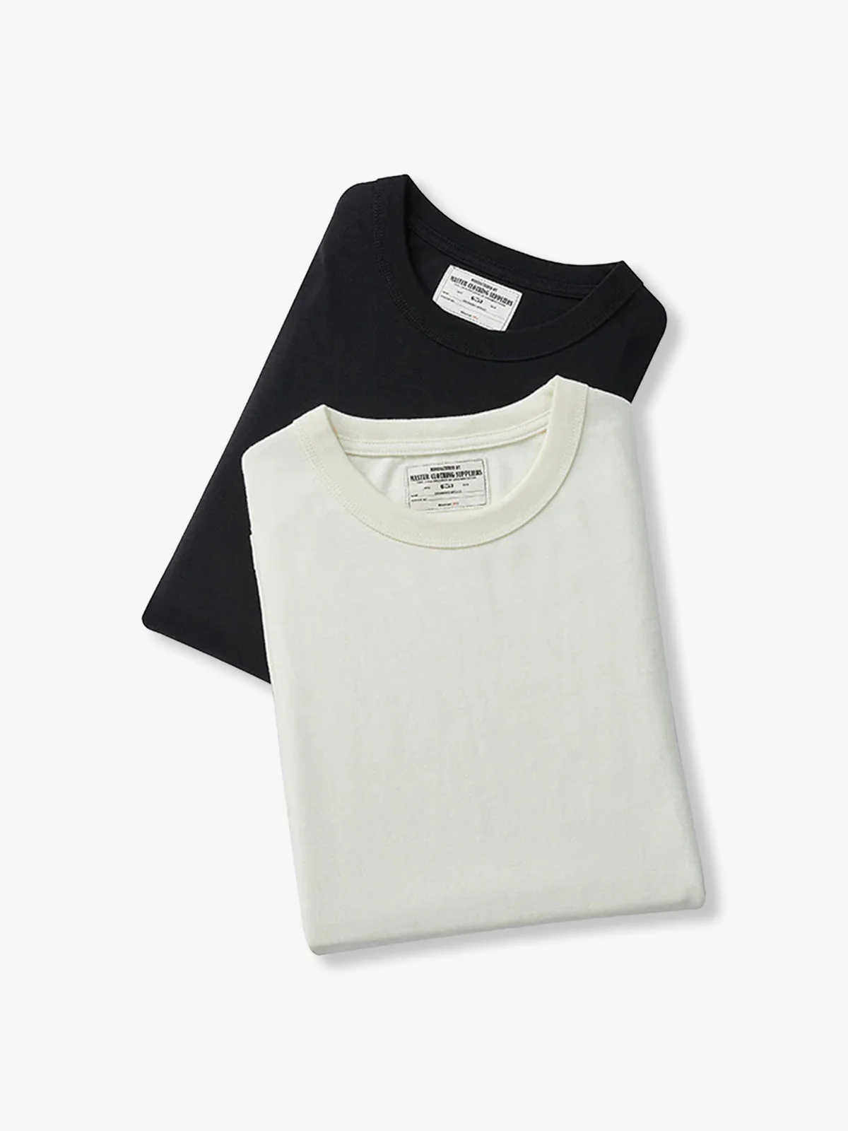 Contrasting Stripes Sleeve Heavyweight Biker Long Sleeve Tee - Image 10