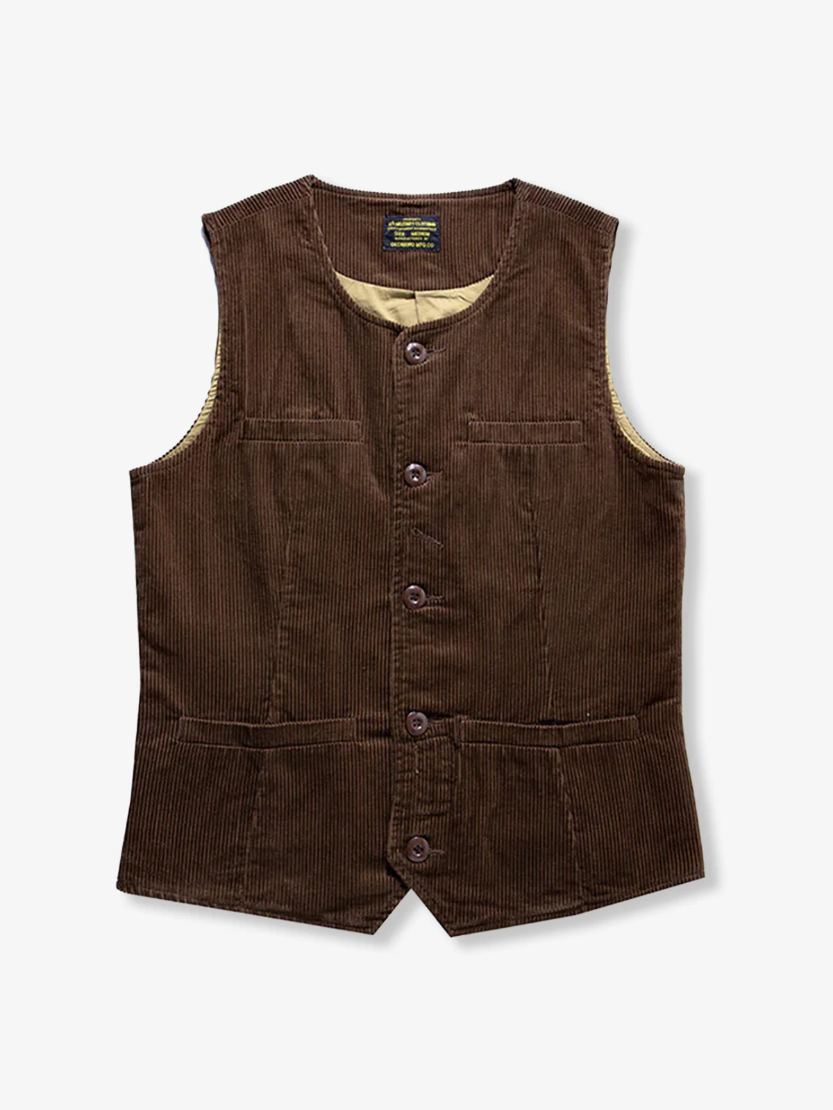 Vintage Corduroy Work Vest - Image 3