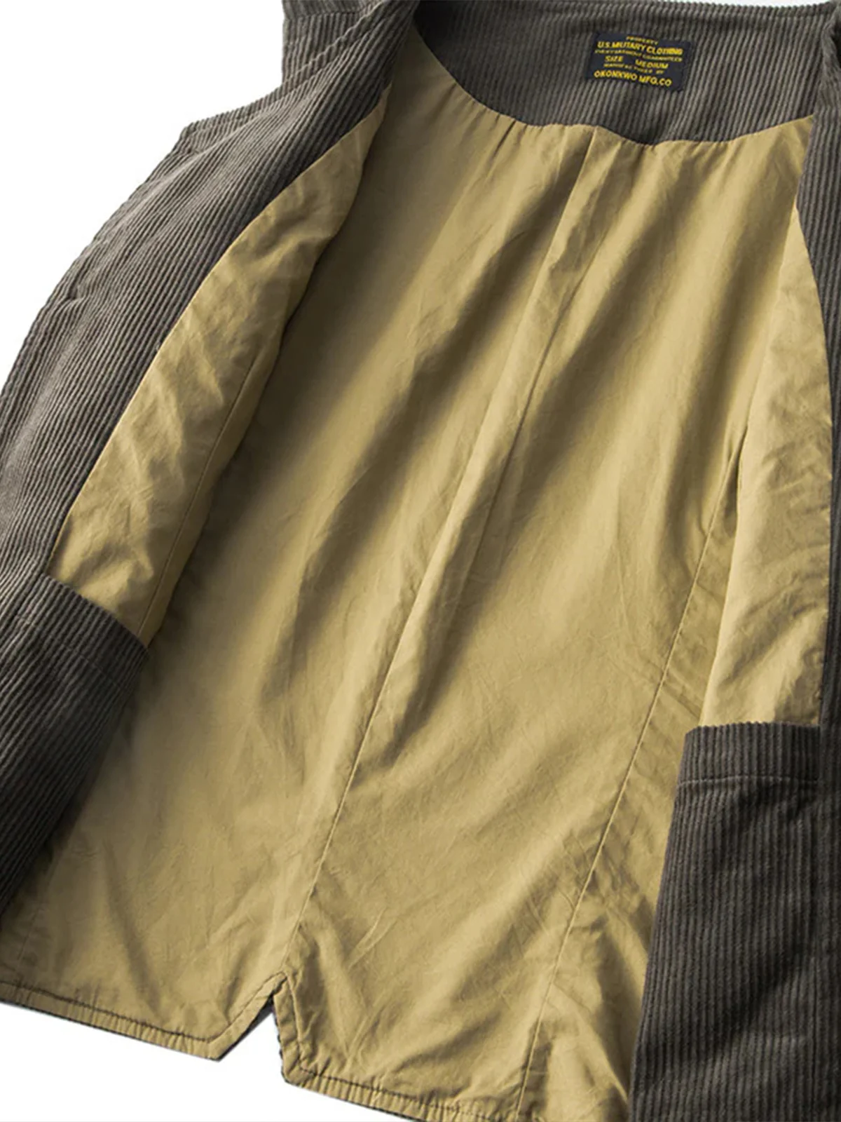 Vintage Corduroy Work Vest - Image 9