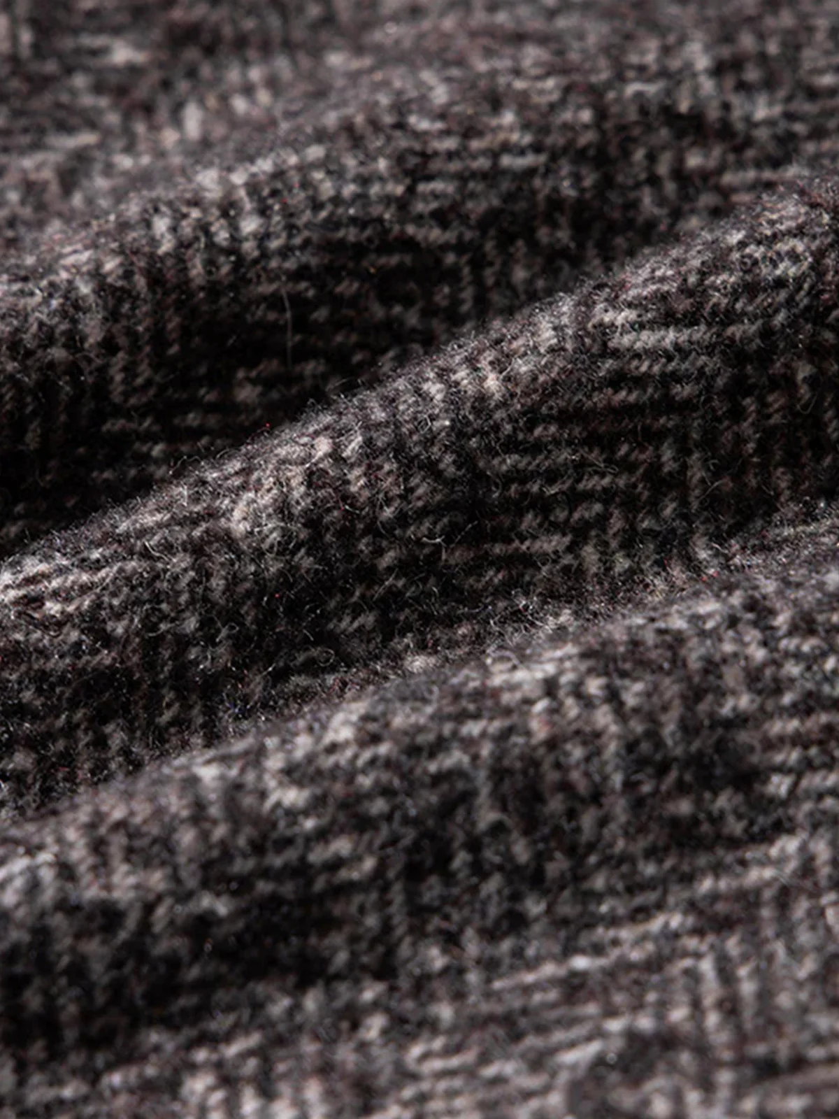 British Wool Blend Knit V-Neck Vest - Image 12