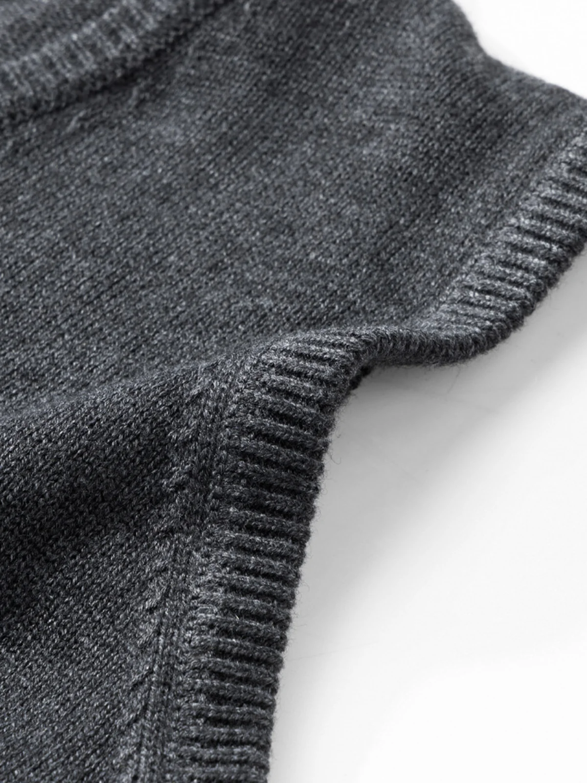 Ivy Look Wool Blend V-Neck Knit Vest - Image 14