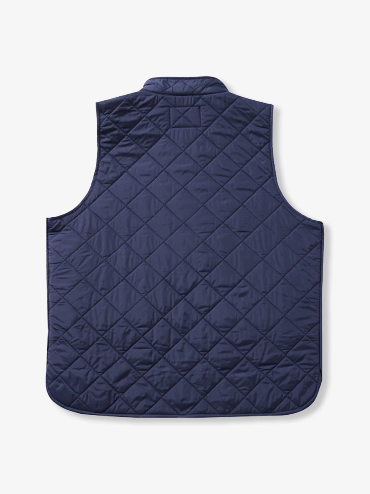 Corduroy Quilted Padded Vest with Stand Collar - Image 8
