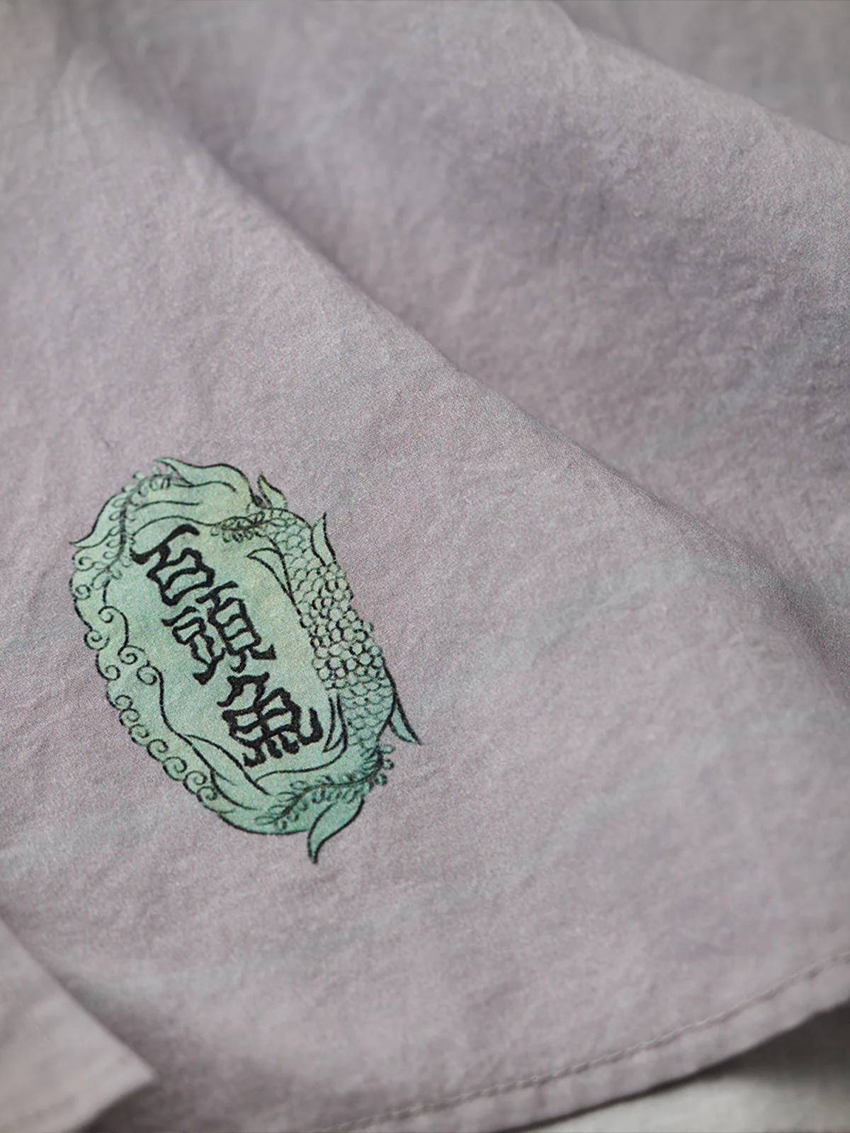 KARAKU×Ayako Ishiguro "Hundred-headed Fish" Ukiyo-e Style Tencel Aloha Shirt - Image 17