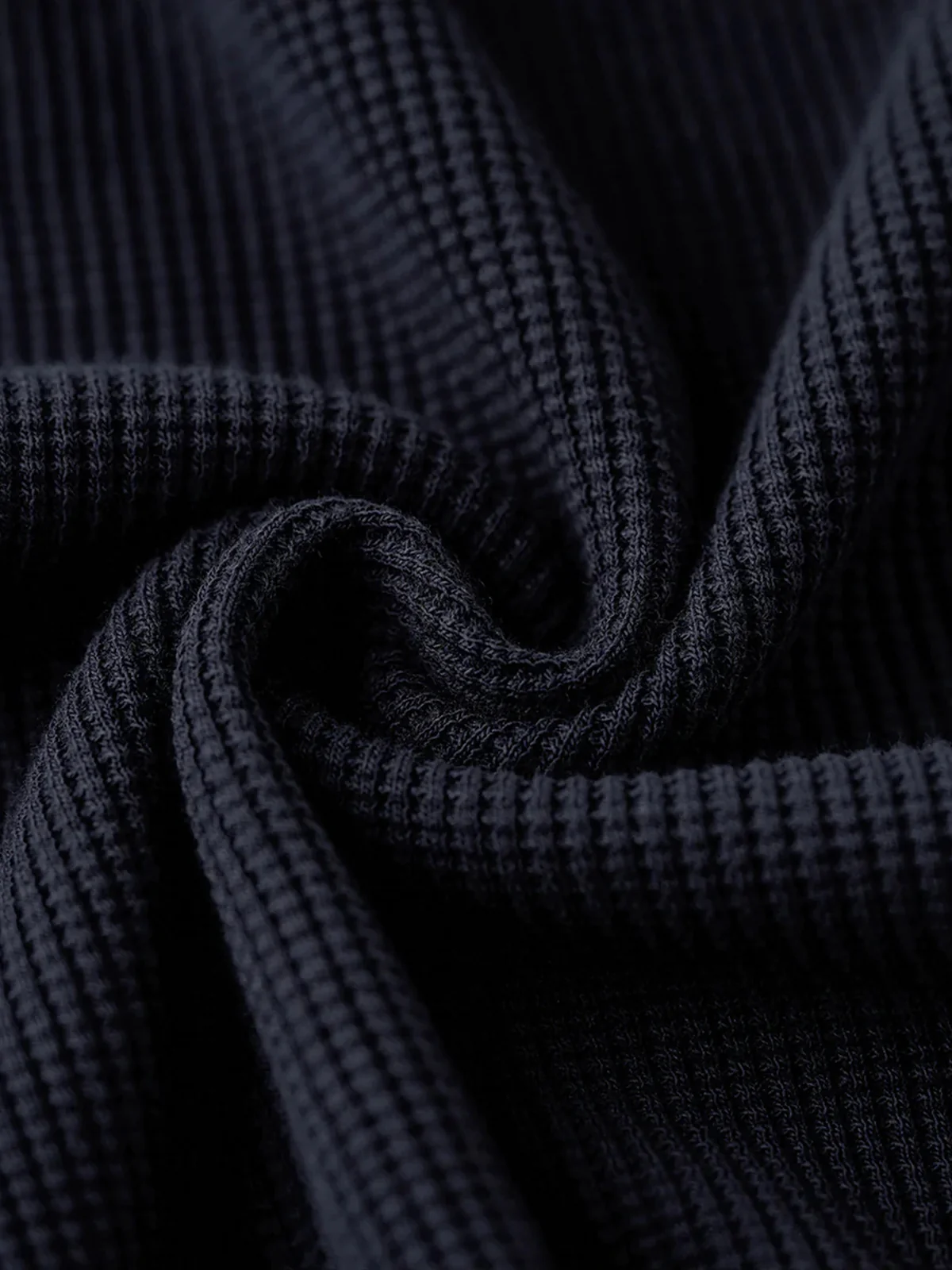 Waffle No-Button Polo Shirt - Image 18