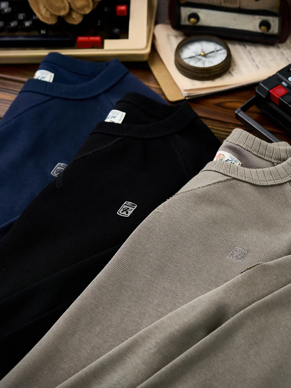 Custom Rib Crewneck Sweatshirt - Image 13