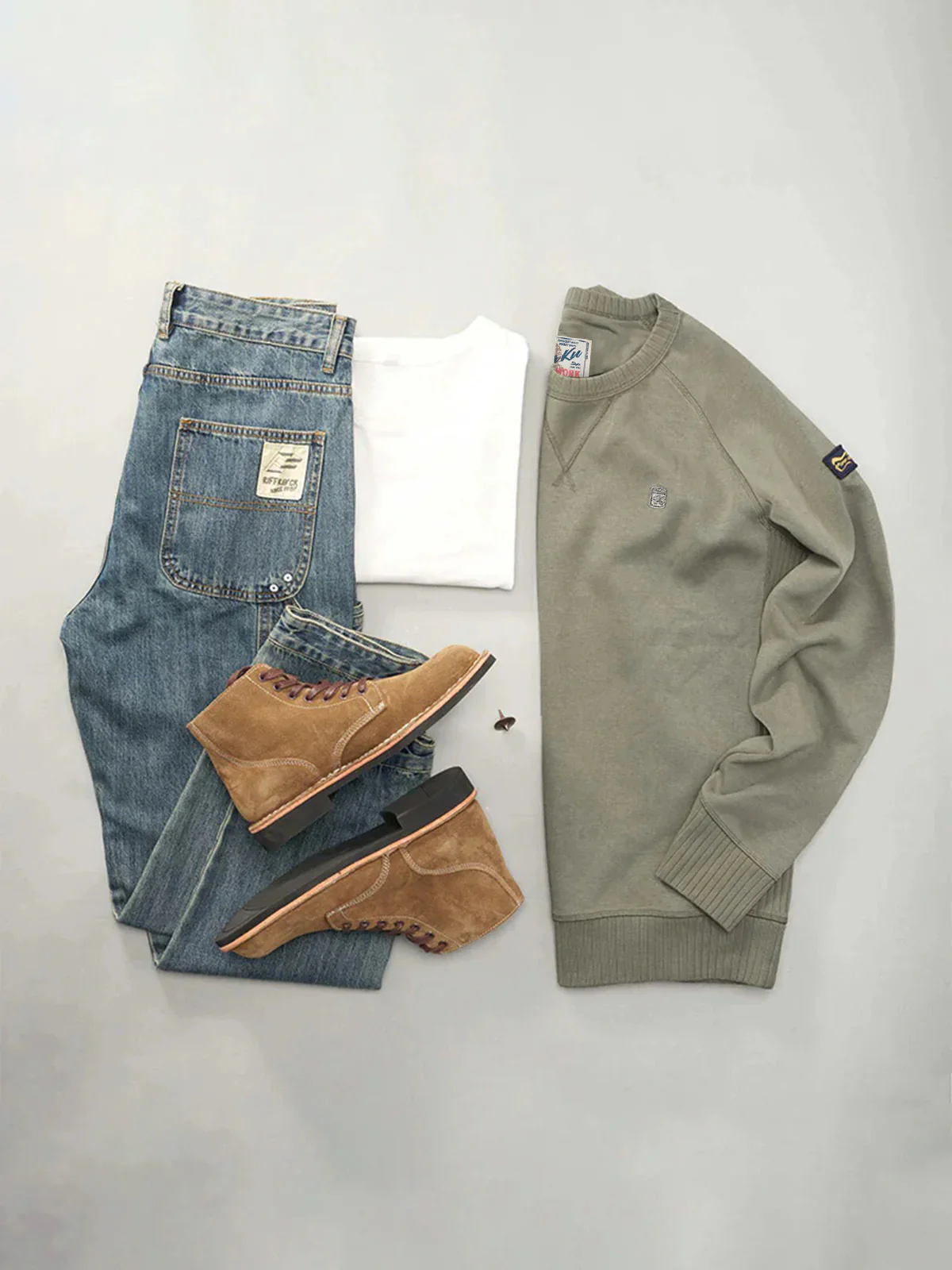 Custom Rib Crewneck Sweatshirt - Image 24