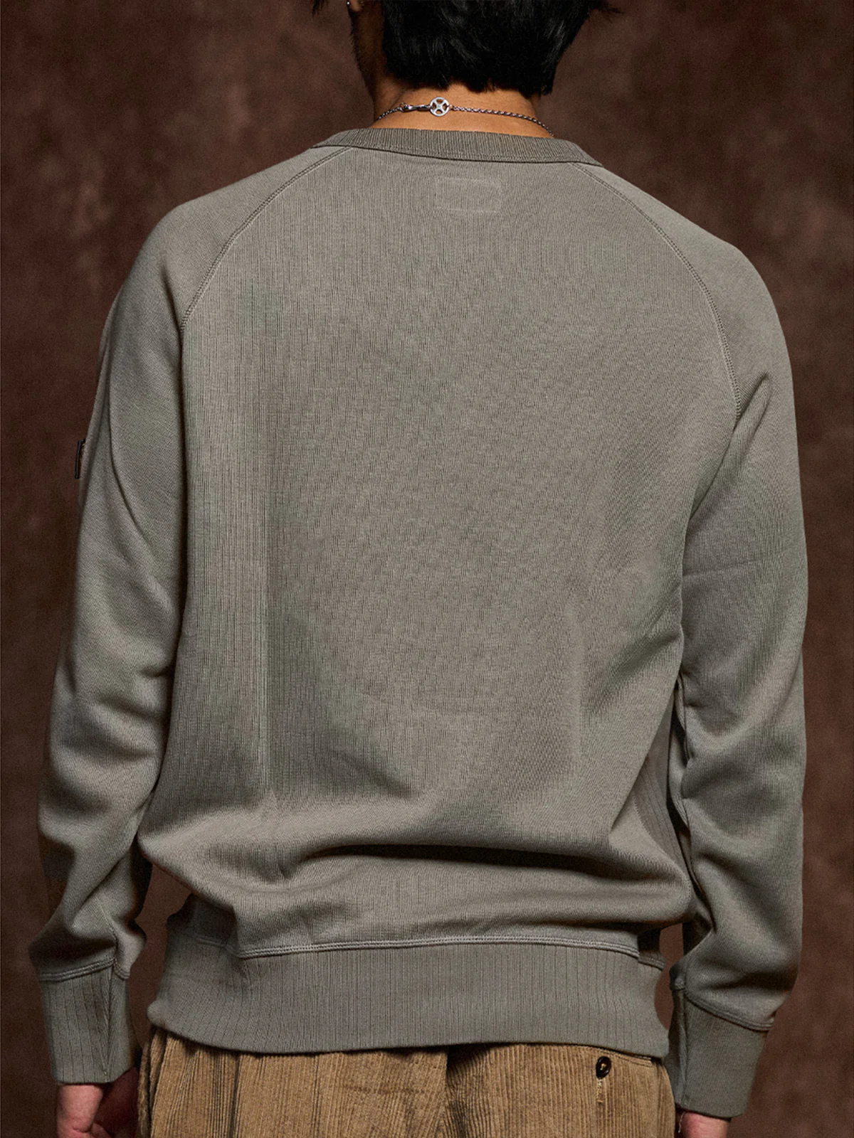 Custom Rib Crewneck Sweatshirt - Image 7