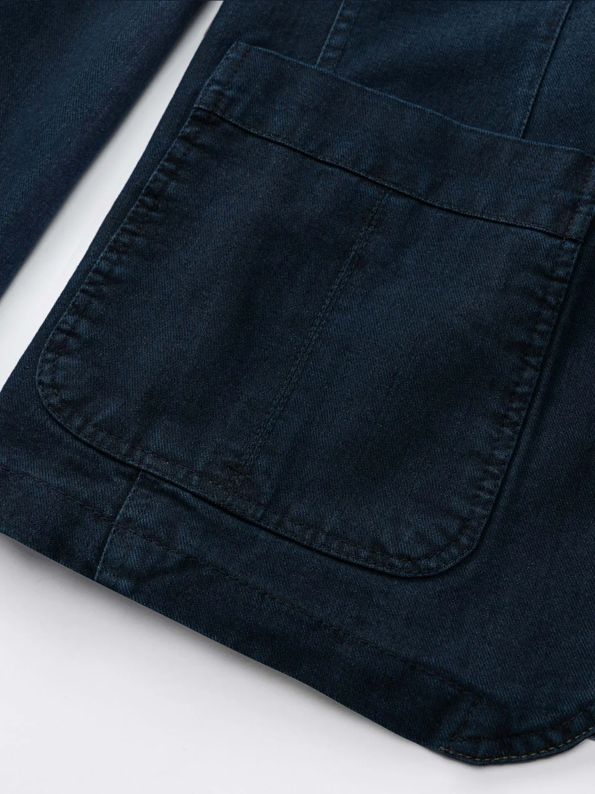 Multi-Stripe Lined Denim Blazer Jacket - Image 15