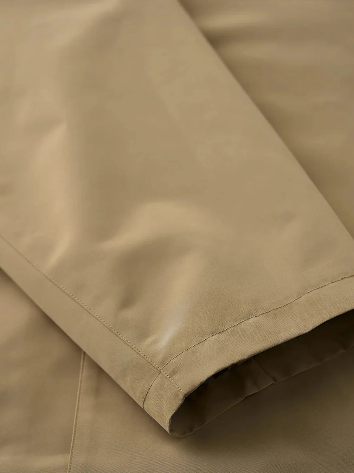 Corduroy Collar Functional Balmacaan Coat - Image 12