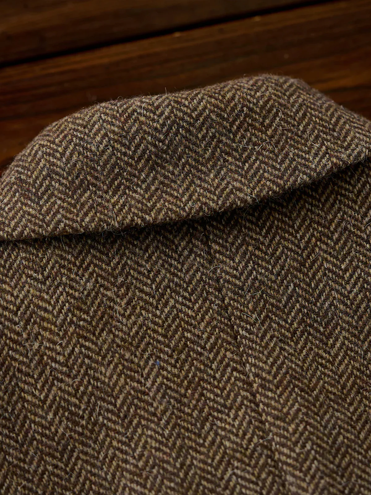 Wool-Blend Herringbone Tweed Tailored Jacket - Image 11