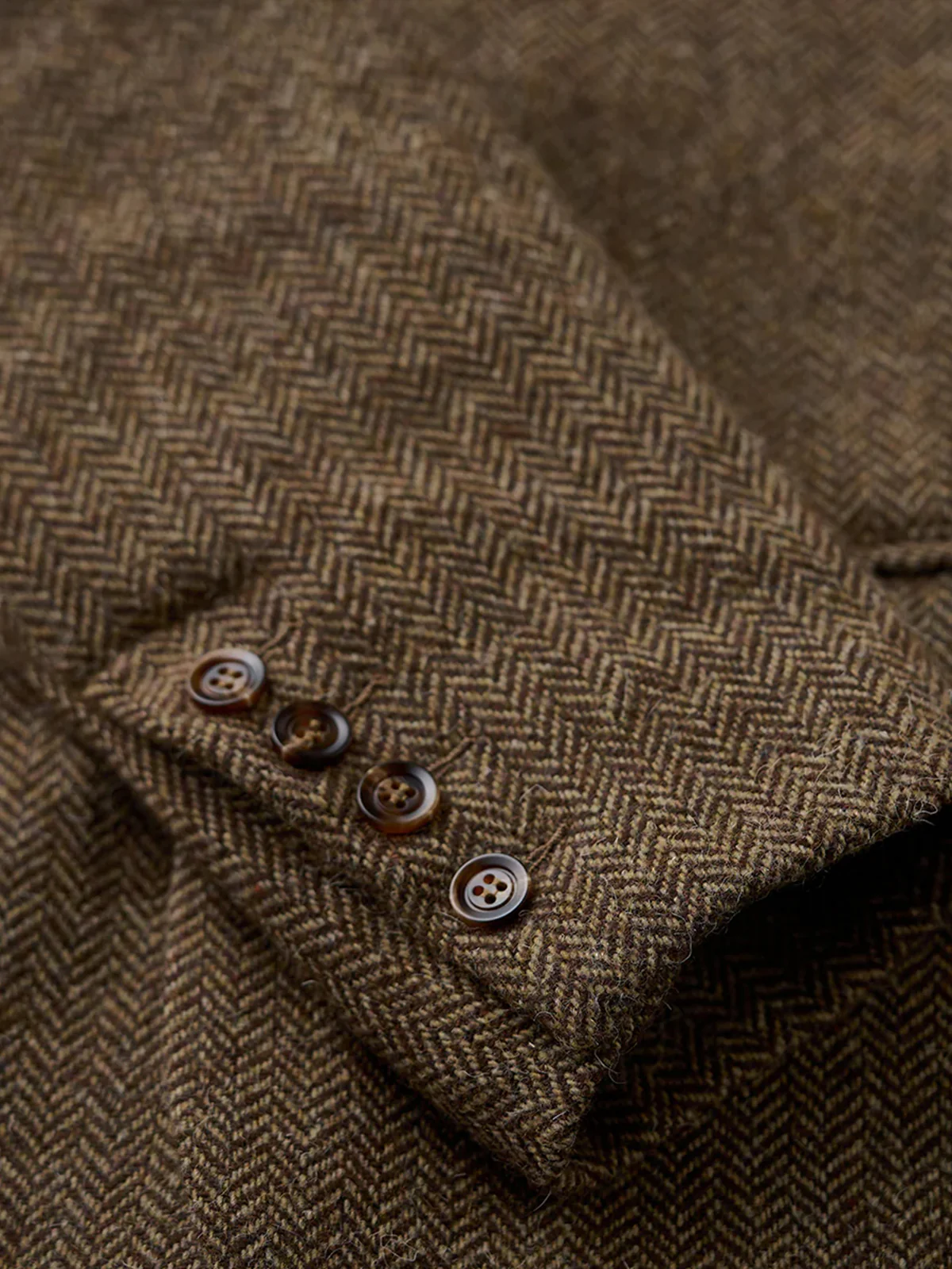 Wool-Blend Herringbone Tweed Tailored Jacket - Image 15