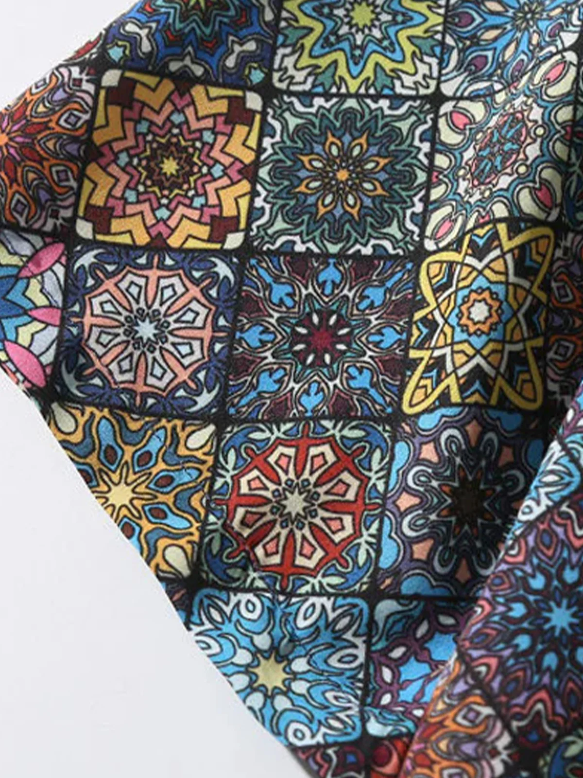 HAWAII ALOHA "Summer Kaleidoscope" all-over Hawaiian shirt - Image 11