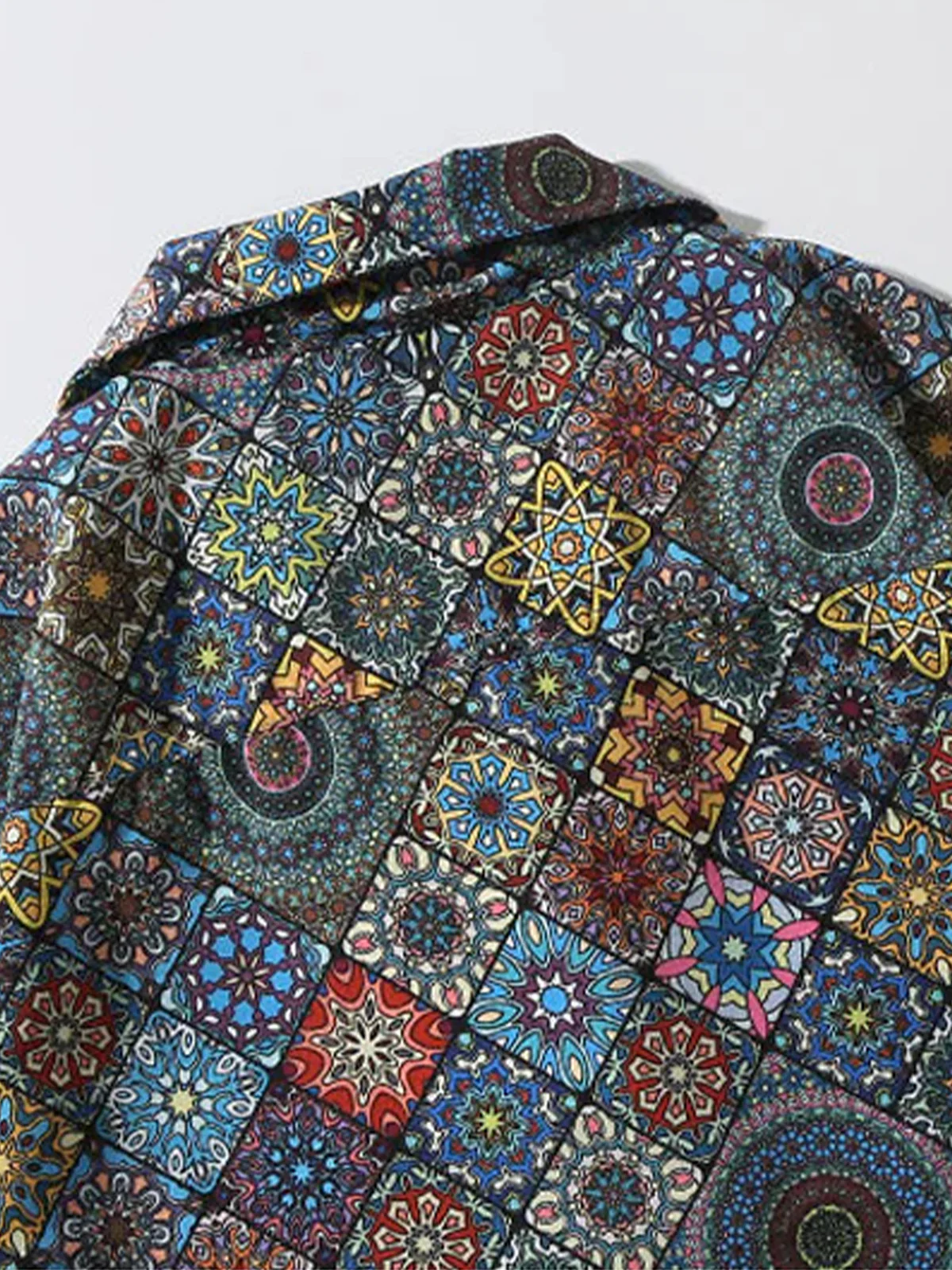 HAWAII ALOHA "Summer Kaleidoscope" all-over Hawaiian shirt - Image 13