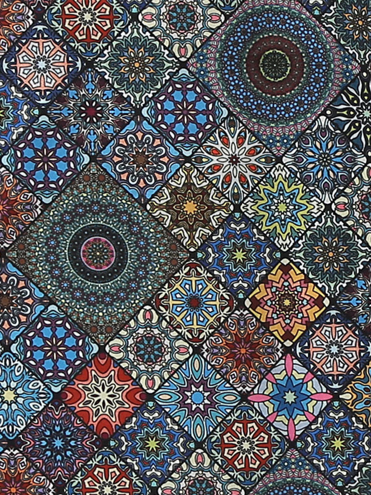 HAWAII ALOHA "Summer Kaleidoscope" all-over Hawaiian shirt - Image 7