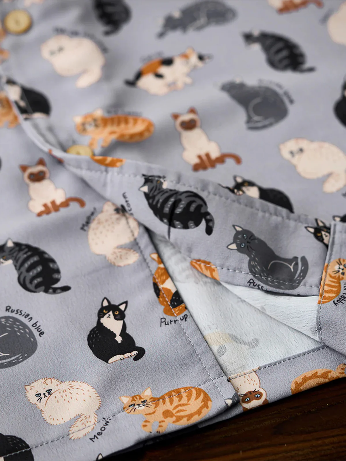 Cat Encyclopedia all-over print Hawaiian shirt - Image 12