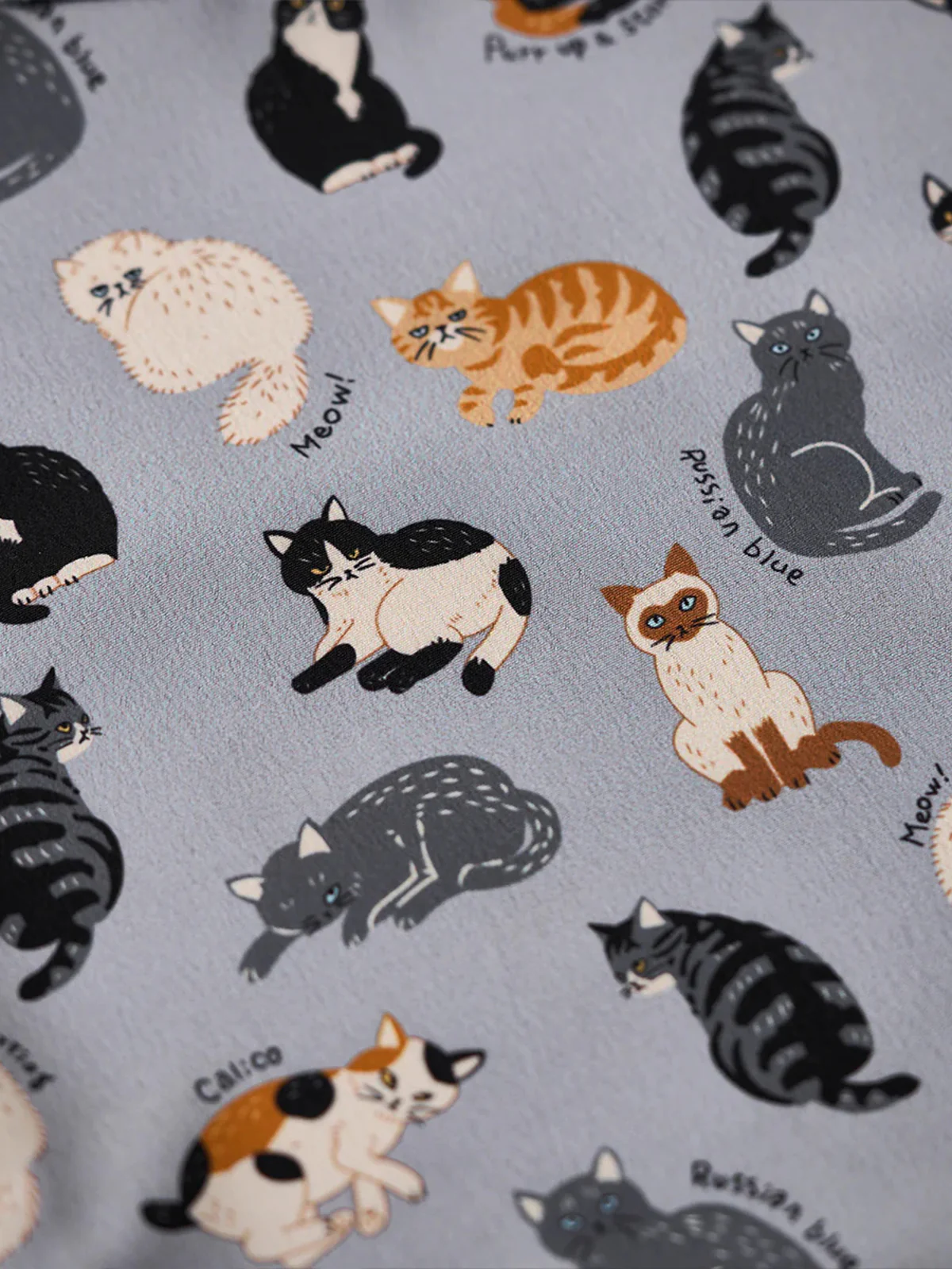 Cat Encyclopedia all-over print Hawaiian shirt - Image 7