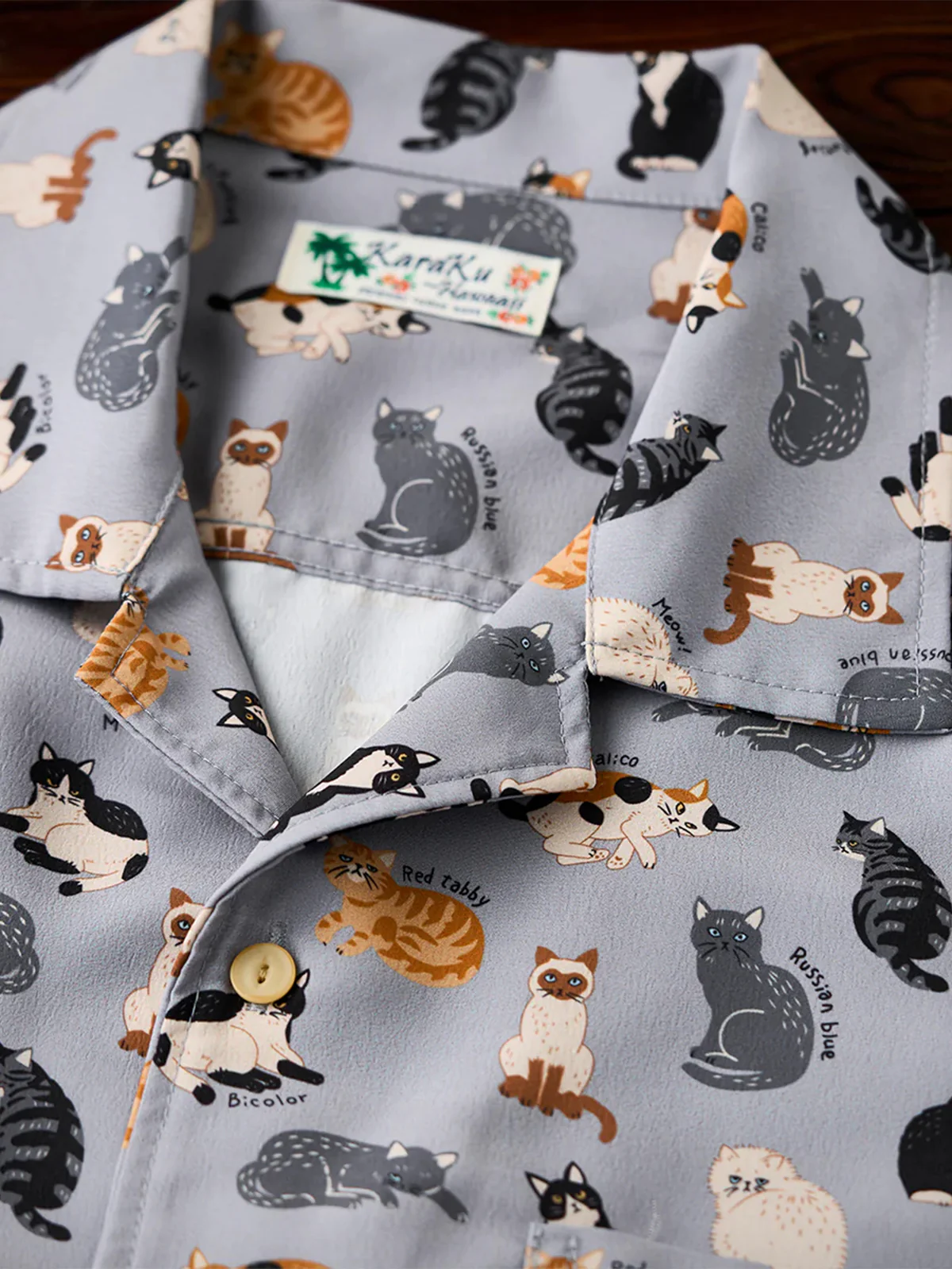 Cat Encyclopedia all-over print Hawaiian shirt - Image 8