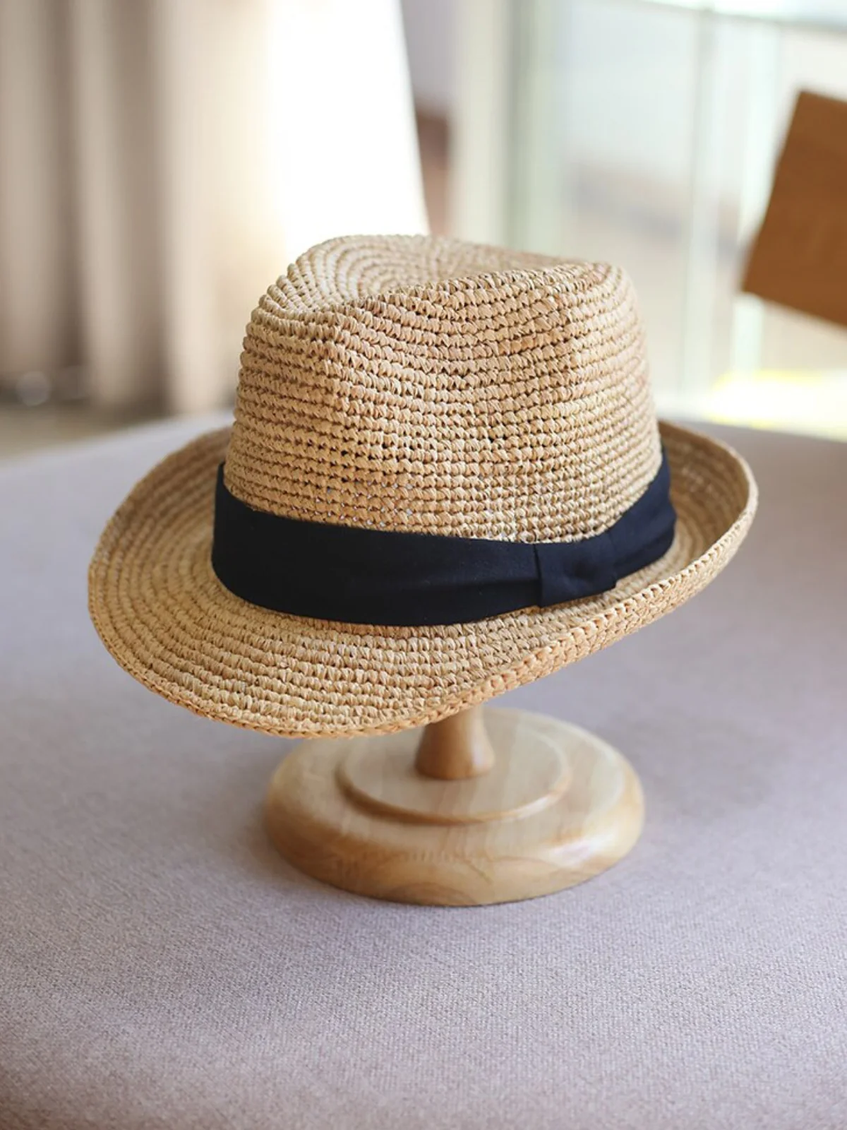 Rolled-Brim Top Hat - Image 5