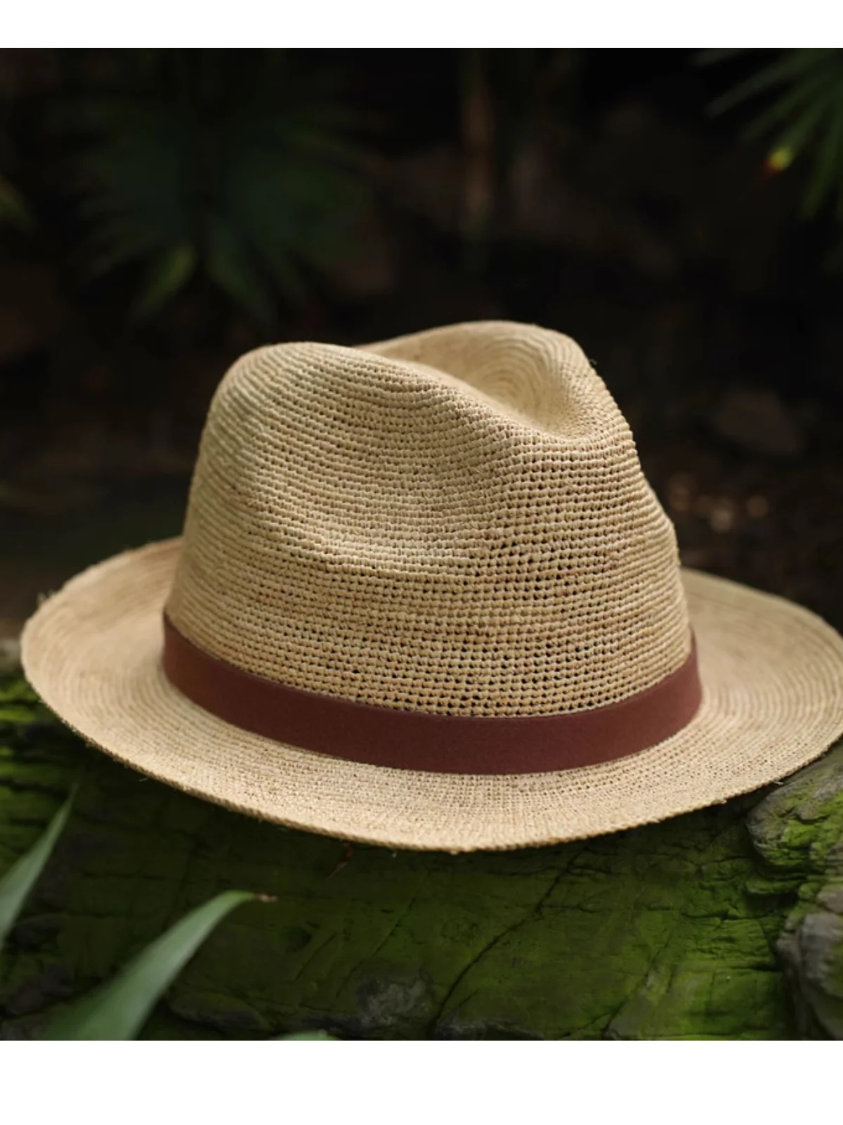Panama Hand-Woven Sun-Proof Straw Hat - Image 7