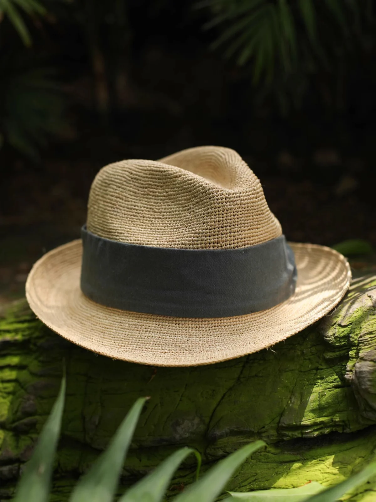 Panama Hand-Woven Sun-Proof Straw Hat - Image 9