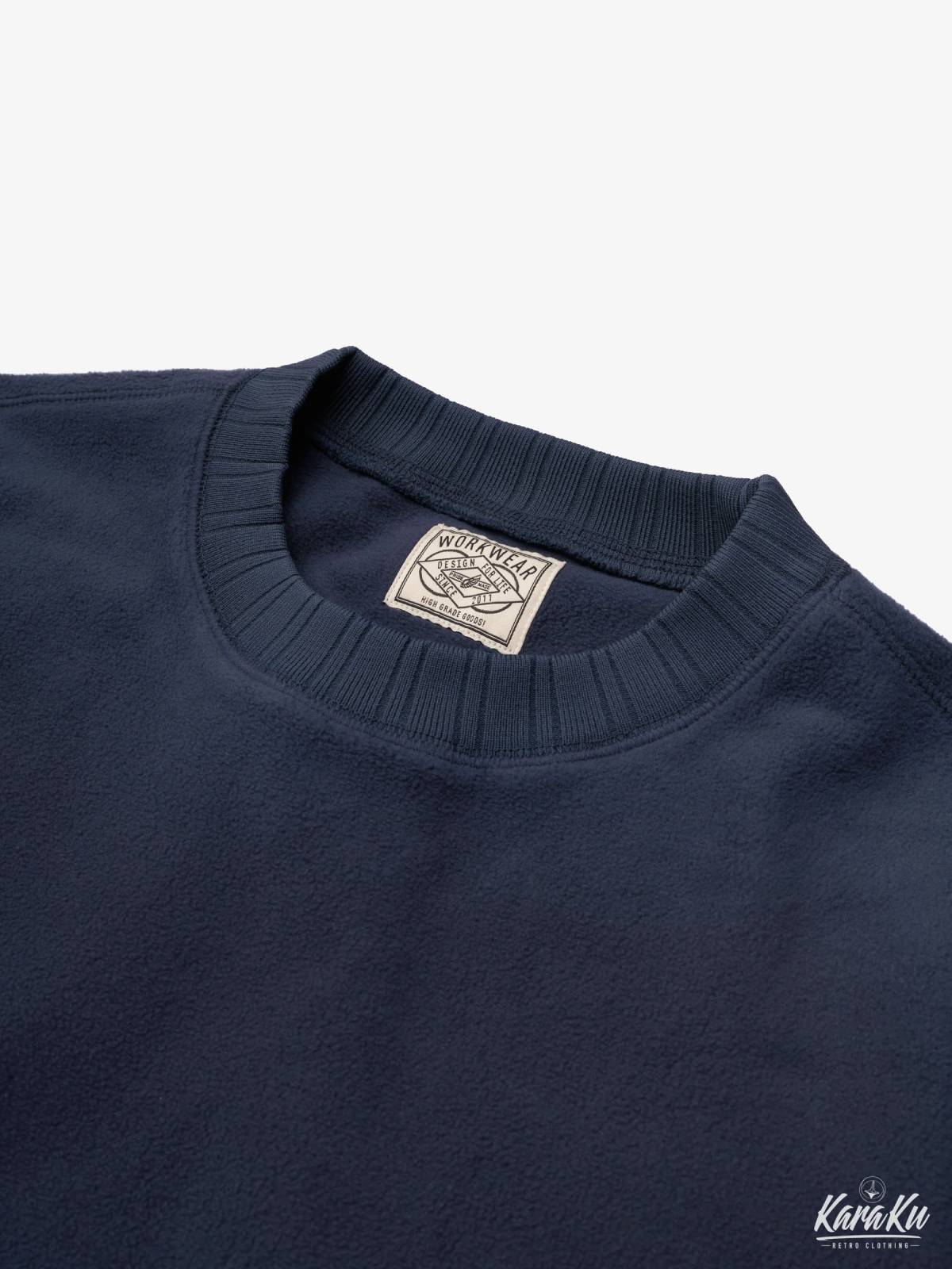 Polar Fleece Sweatshirt with Thumbhole Sleeves - Image 11