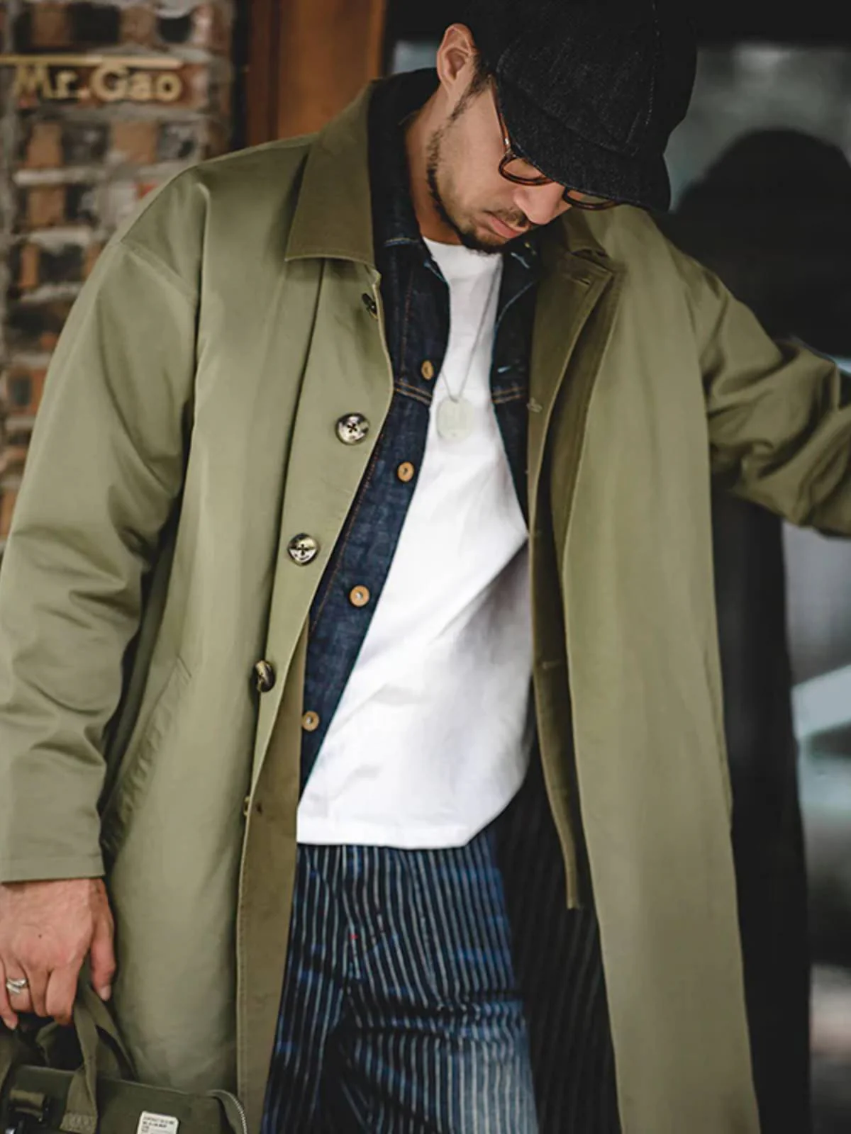 American Casual Balmacaan Coat - Image 3