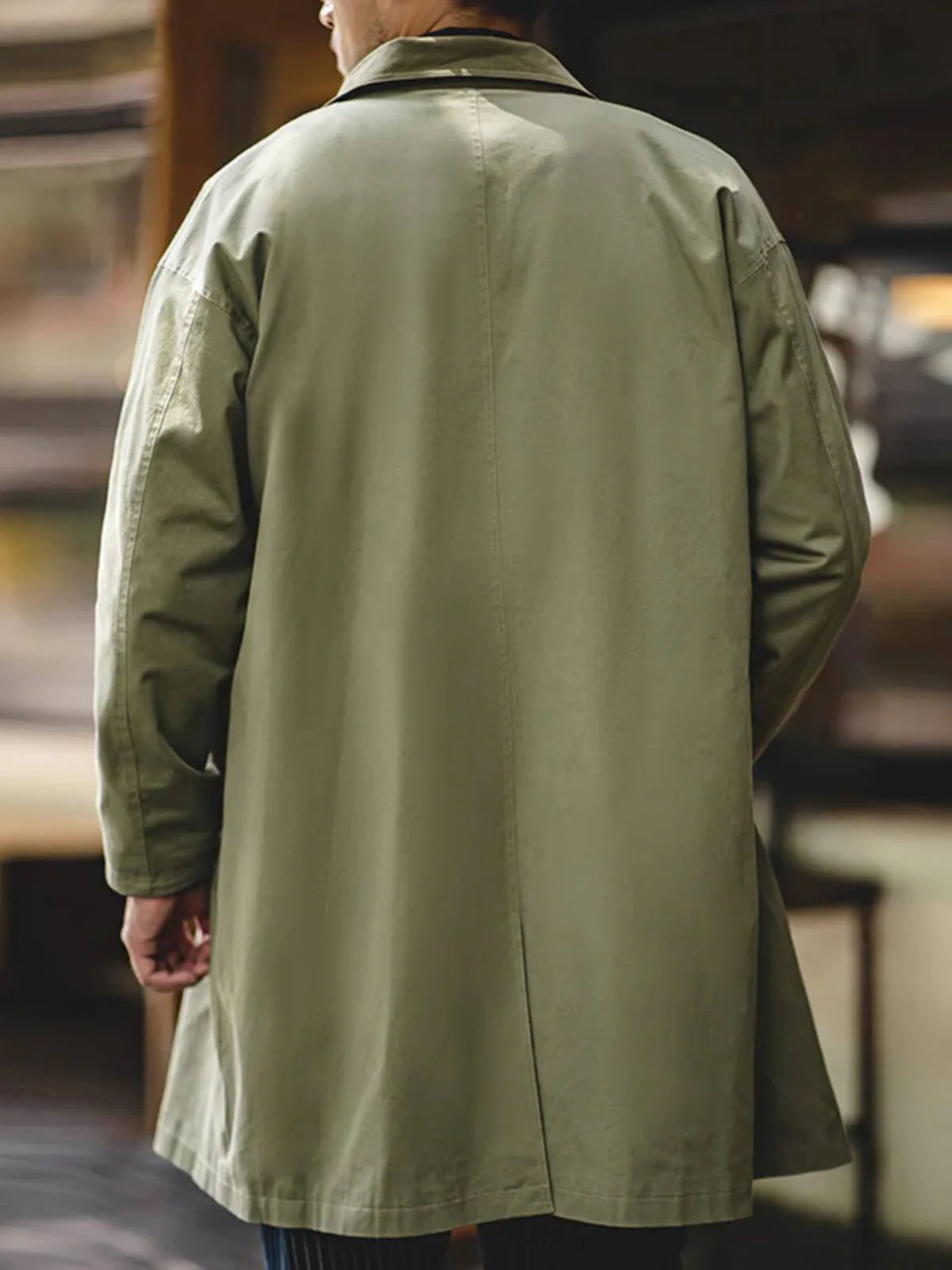American Casual Balmacaan Coat - Image 8