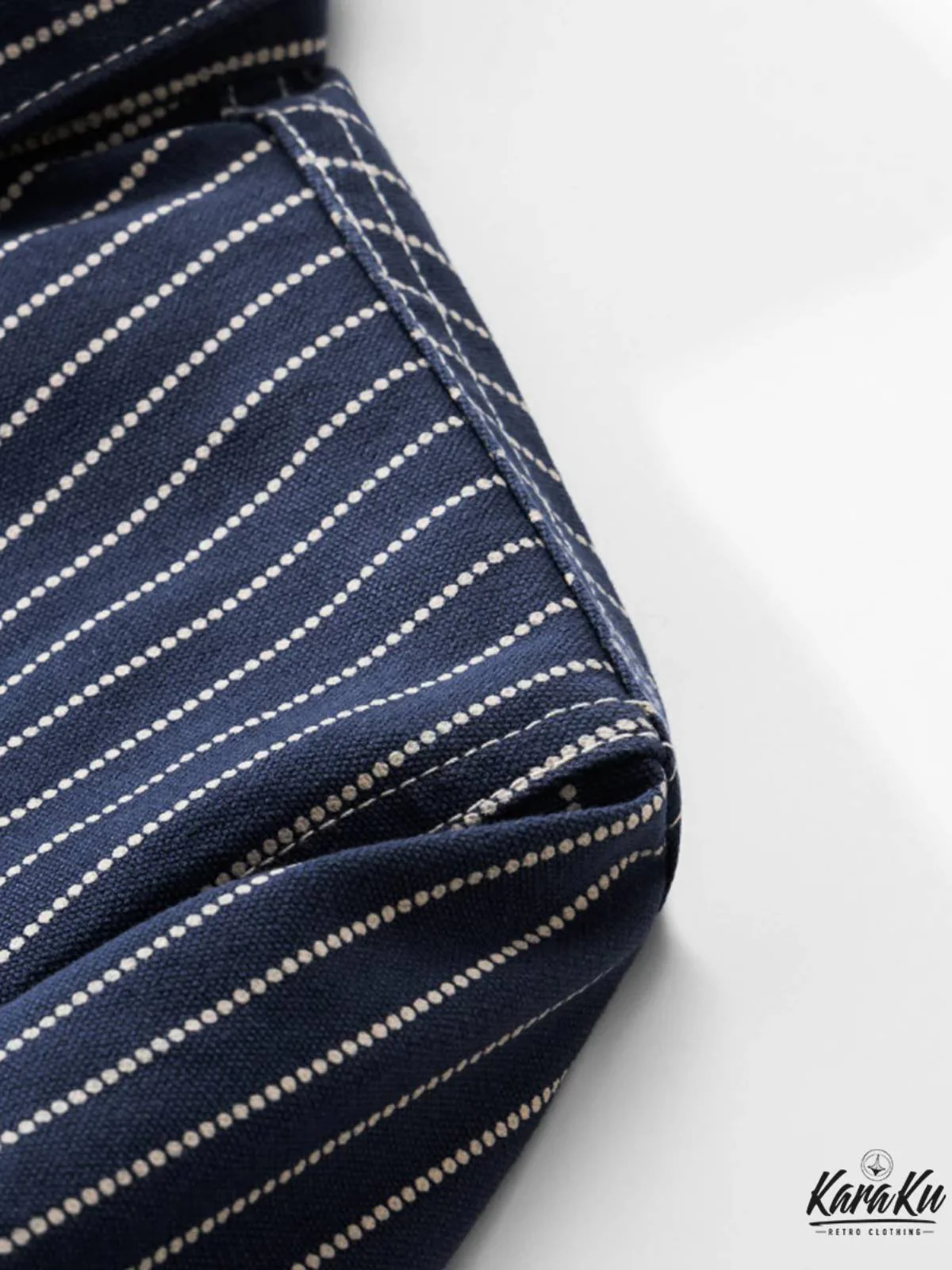 Wabash Stripe Denim Work Jacket - Image 11